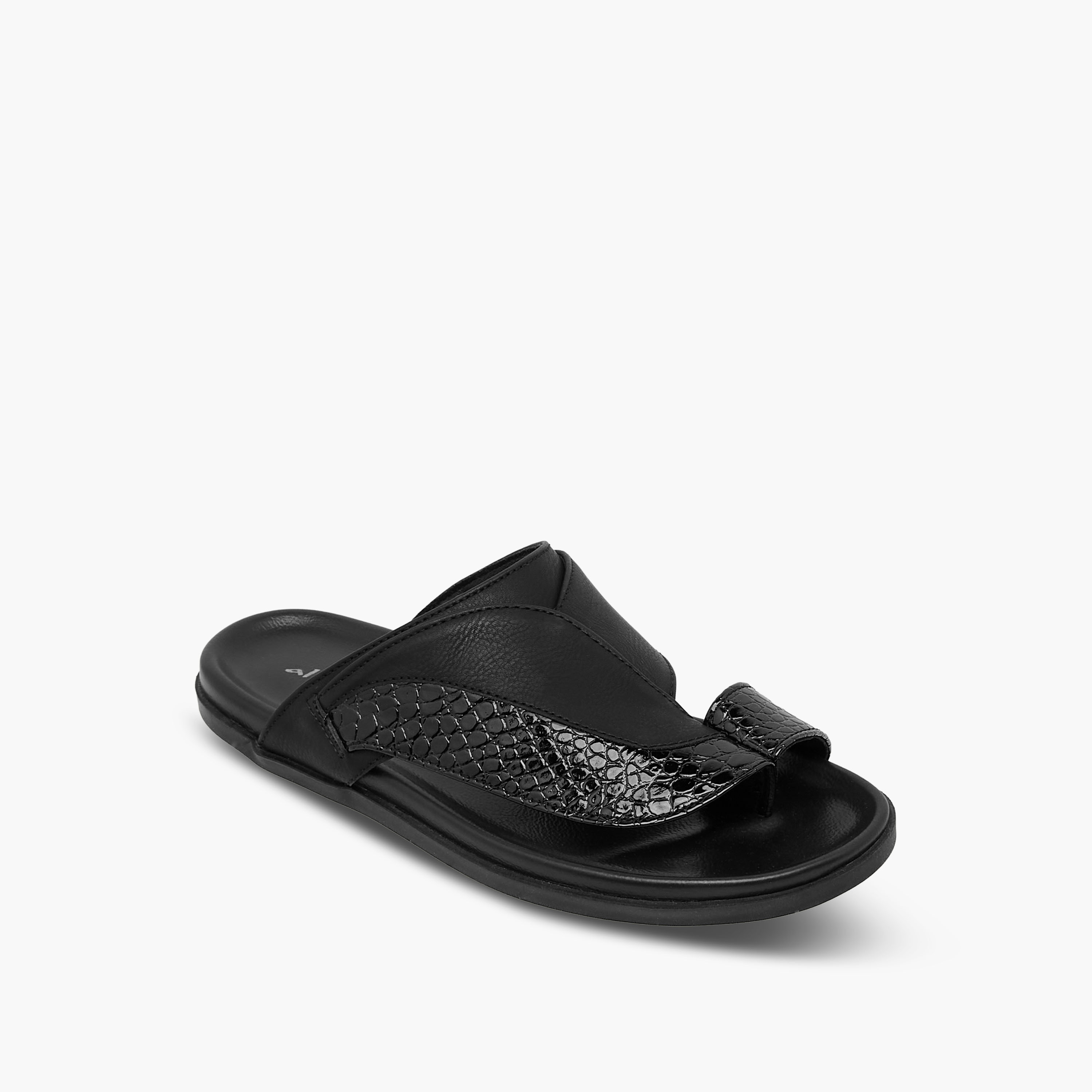 Al Waha Boys Toe Loop Detail Arabic Sandals-boys-shoes-sandals-image-2