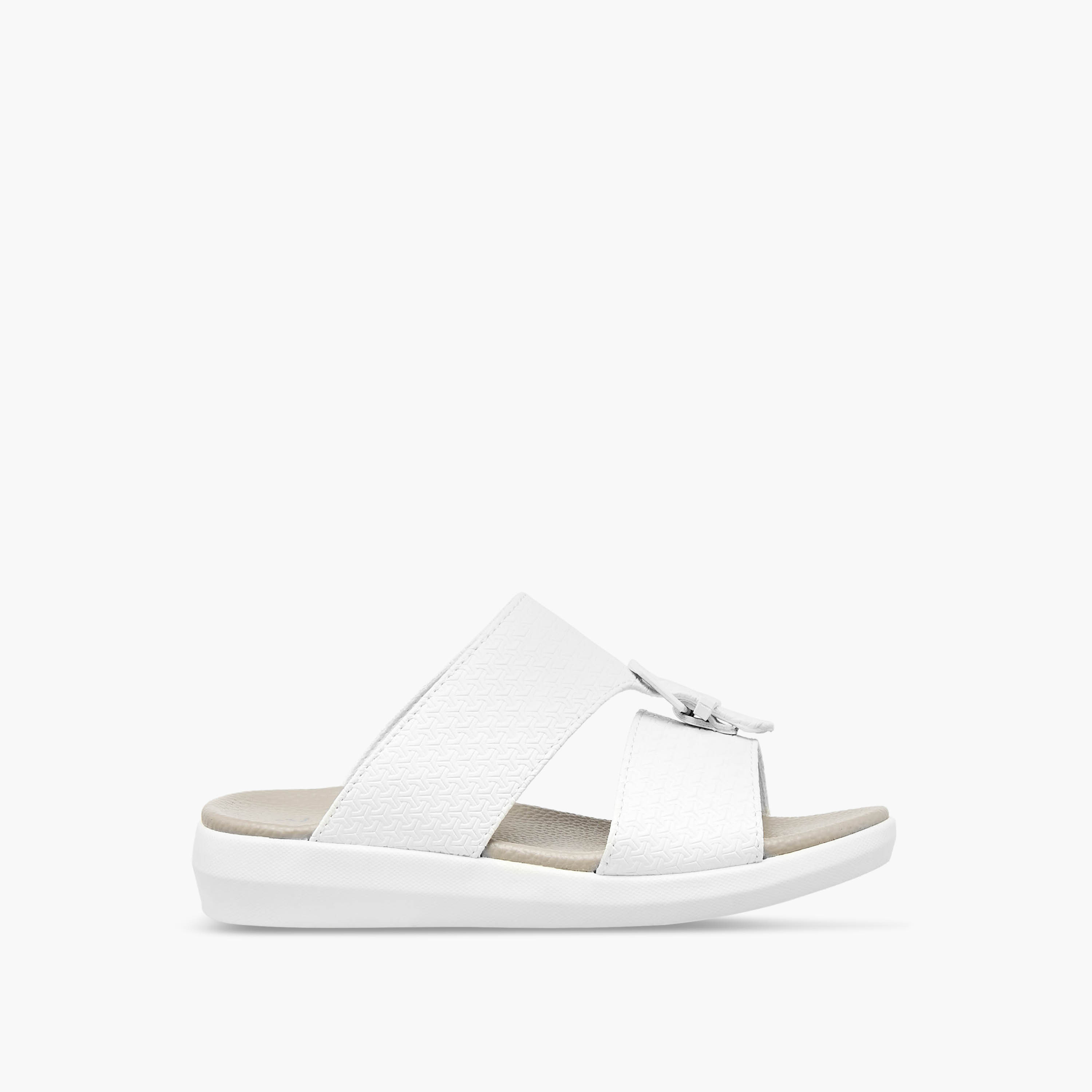 Al Waha Boys Textured Arabic Sandals-boys-shoes-sandals-image-3