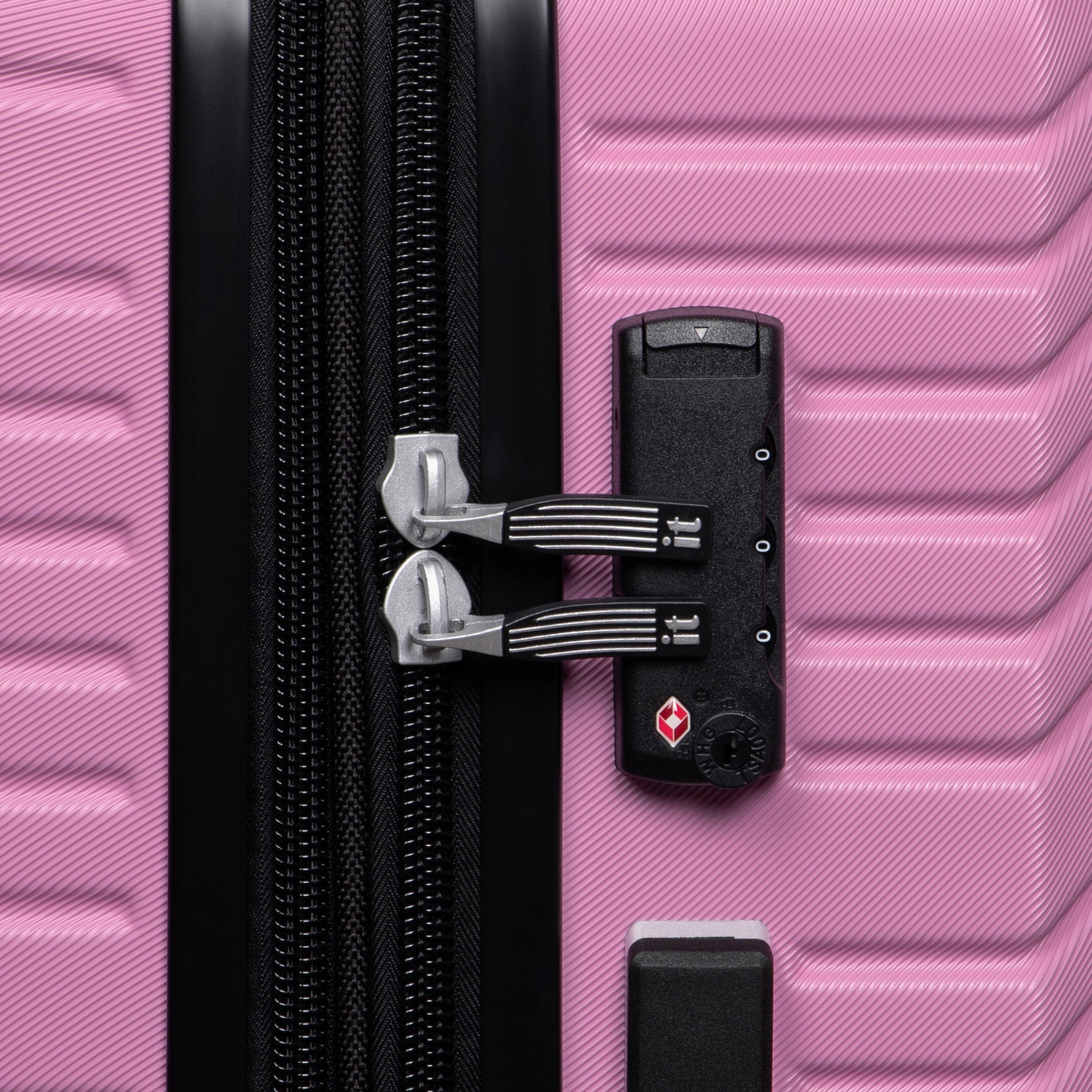IT Textured Hardcase Luggage Trolley with Retractable Handle -20 Inches Cabin Bag-travel-luggagesandbags-luggage-image-6