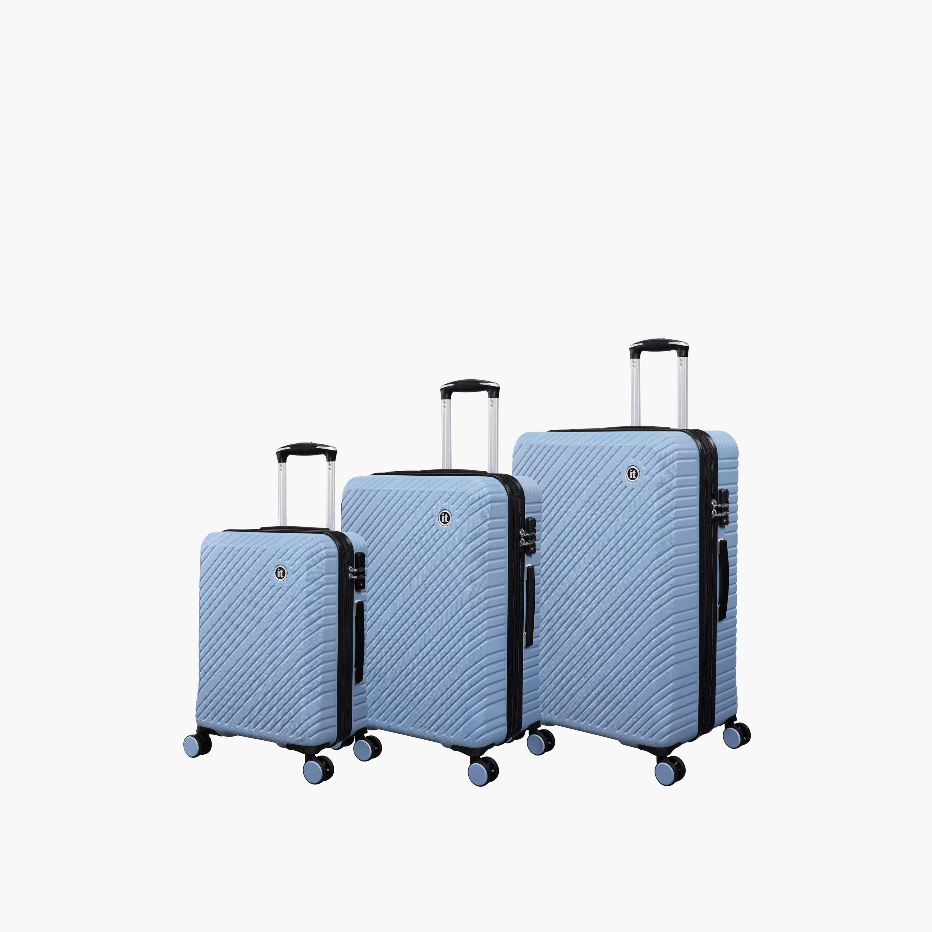 IT Textured Hardcase Trolley Bag with Retractable Handle - 28 Inches Check-in Bag-travel-luggagesandbags-luggage-image-8