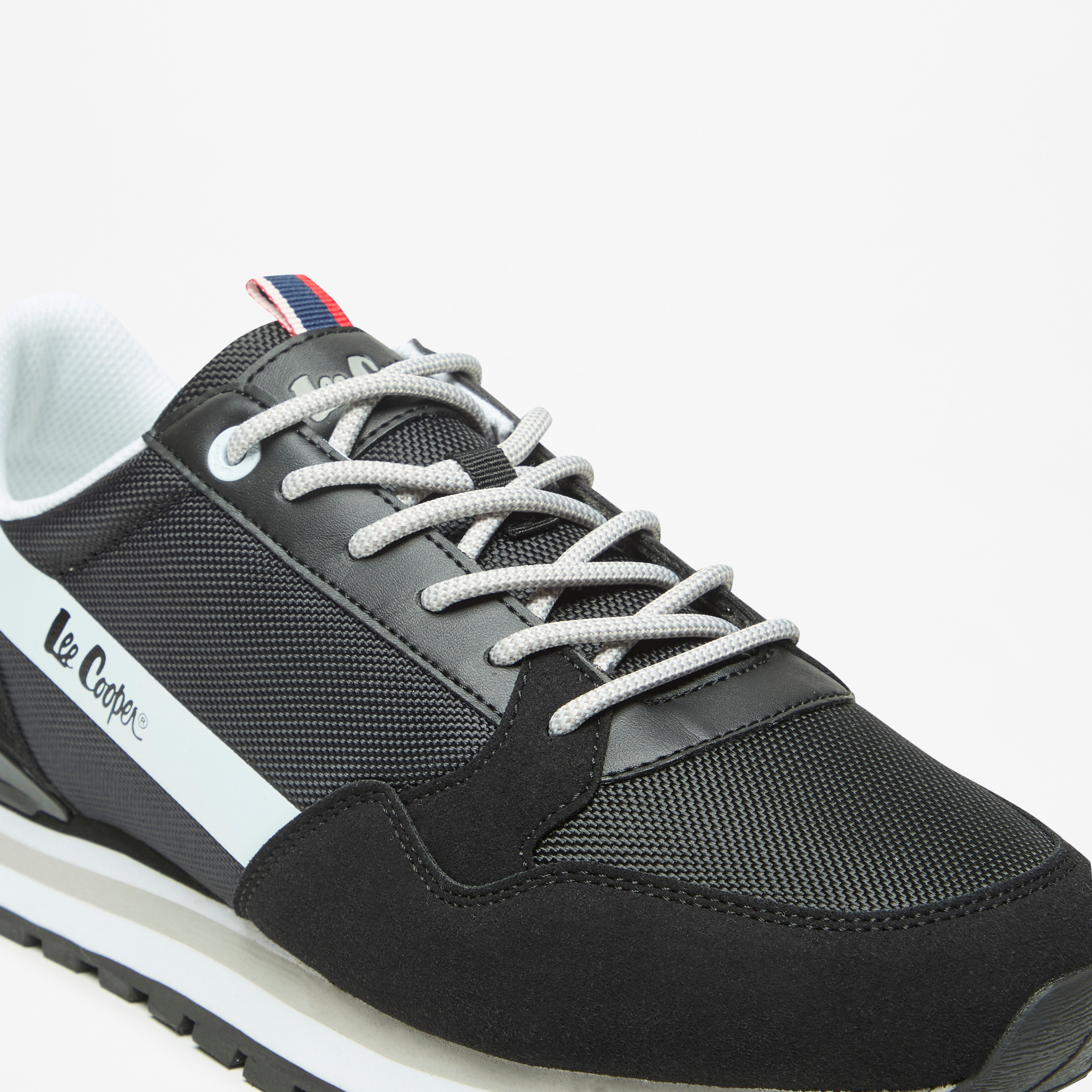حذاء سنيكرز بارز الملمس برباط إغلاق للرجال من لي كوبر-men-shoes-sneakers-image-5