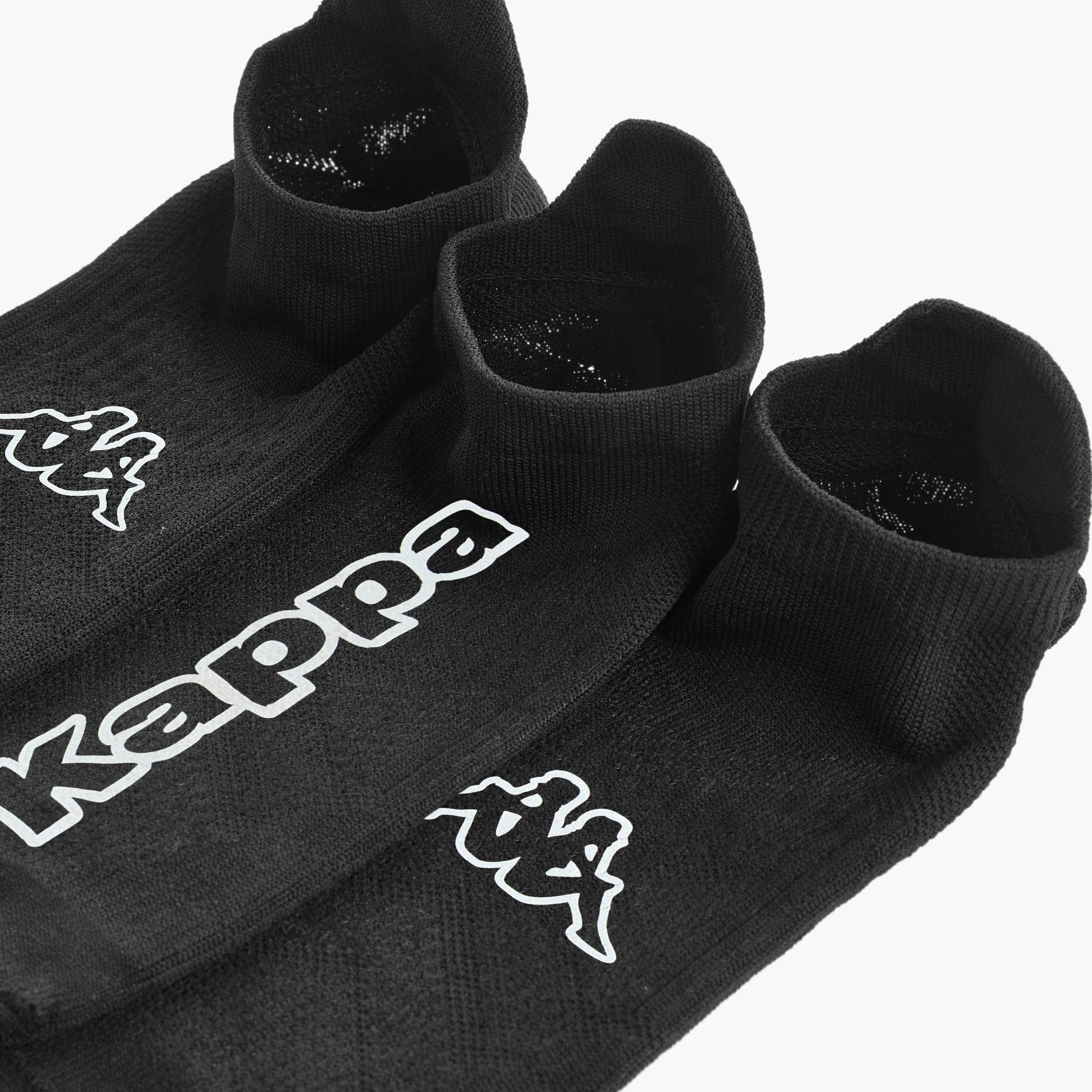 Kappa Logo Print Trainer Socks - Set of 3-women-socksandstockings-image-11