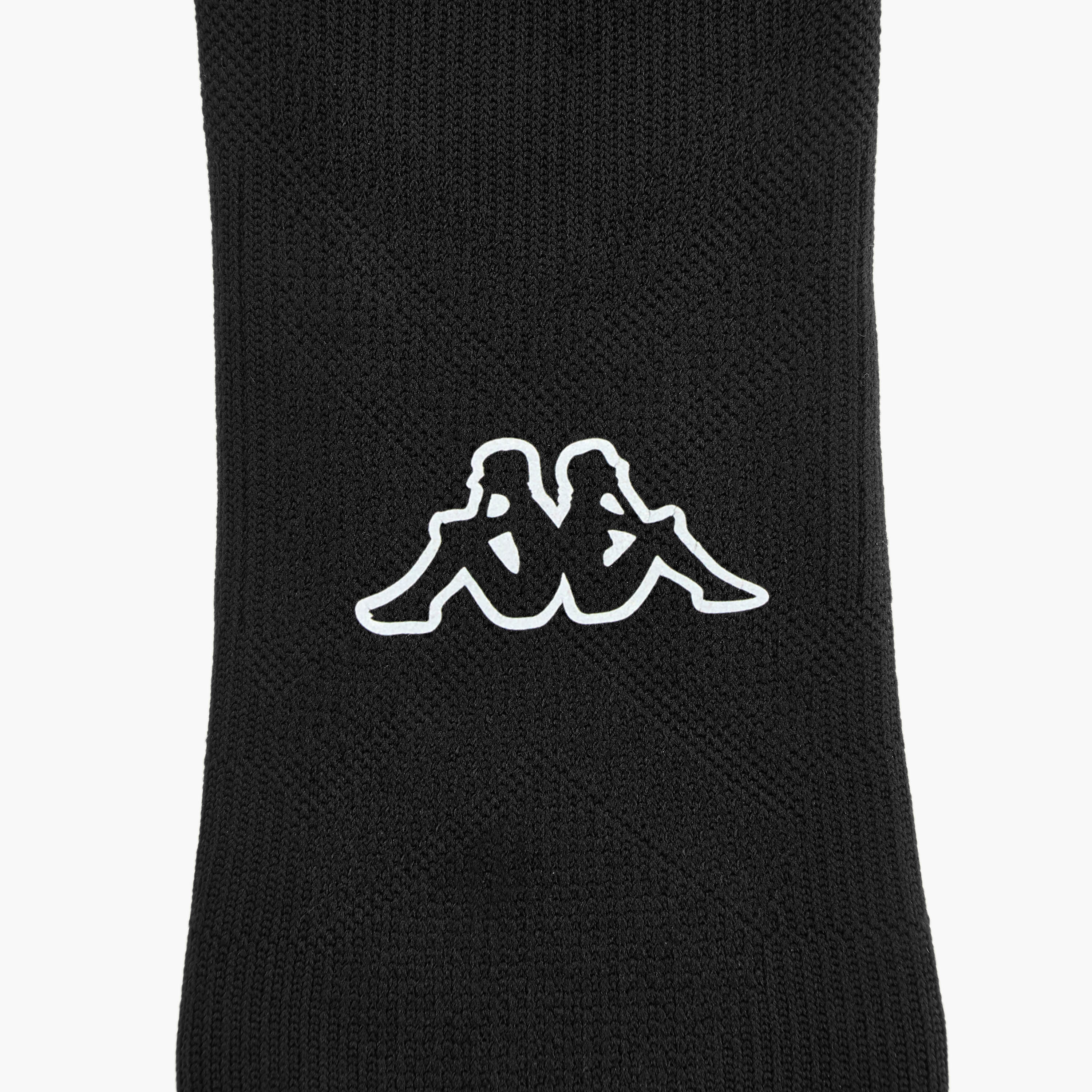 Kappa Logo Print Non Terry Trainer Socks - Set of 3-men-socks-image-7