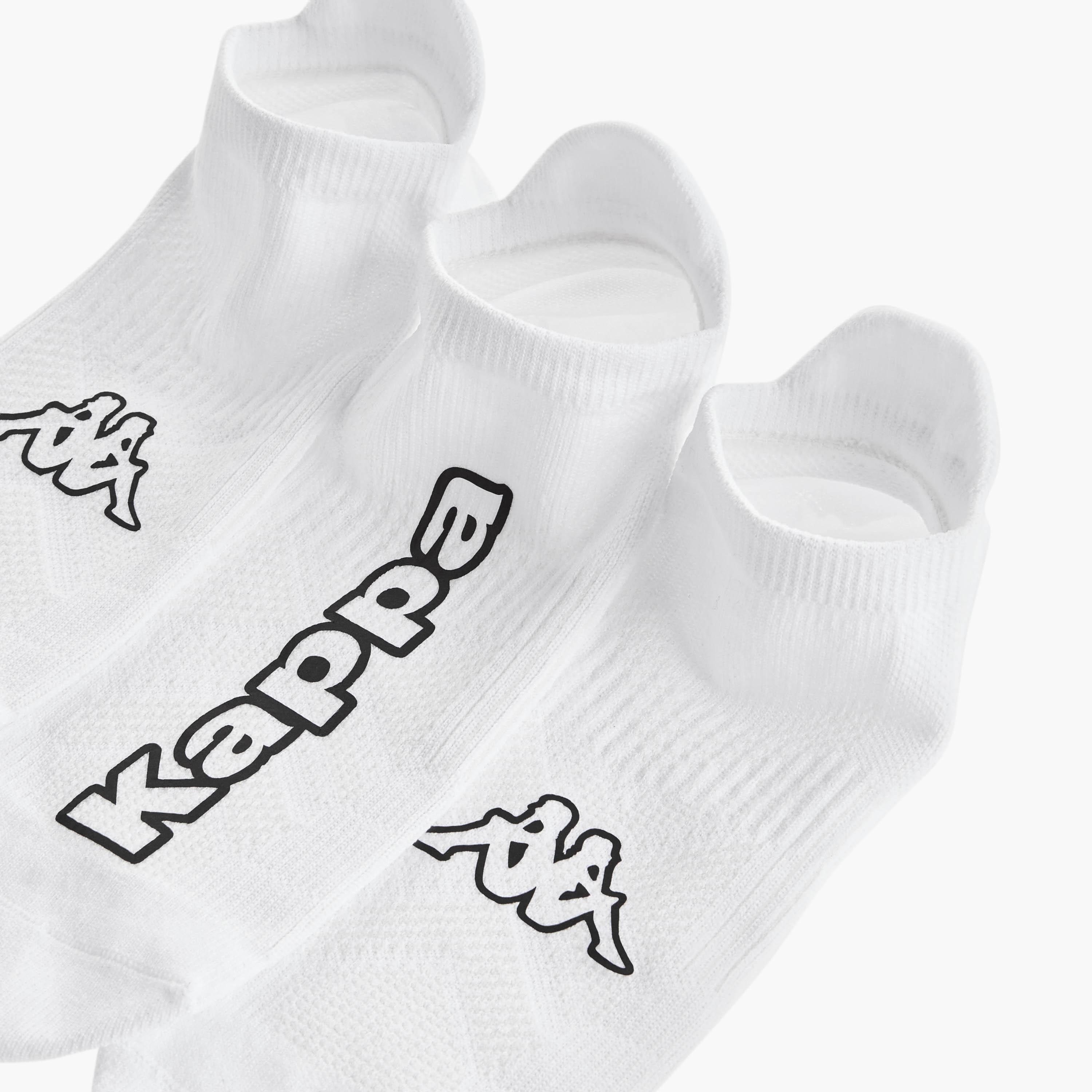 طقم جوارب تدريب دون تيري 3 أزواج بطبعات الشعار من كابا-men-socks-image-4