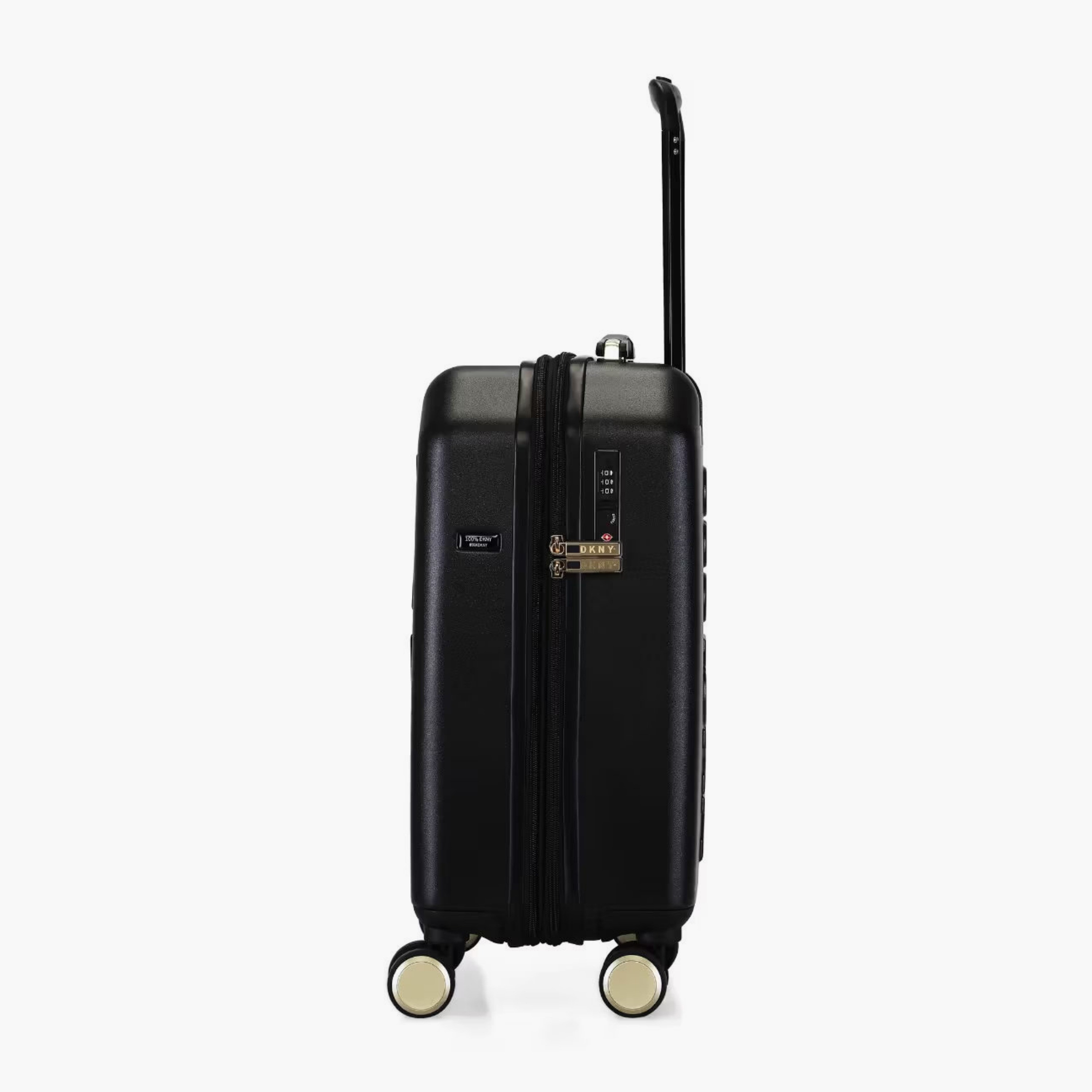 DKNY Textured Hardcase Luggage Trolley with Retractable Handle-travel-luggagesandbags-luggage-image-4