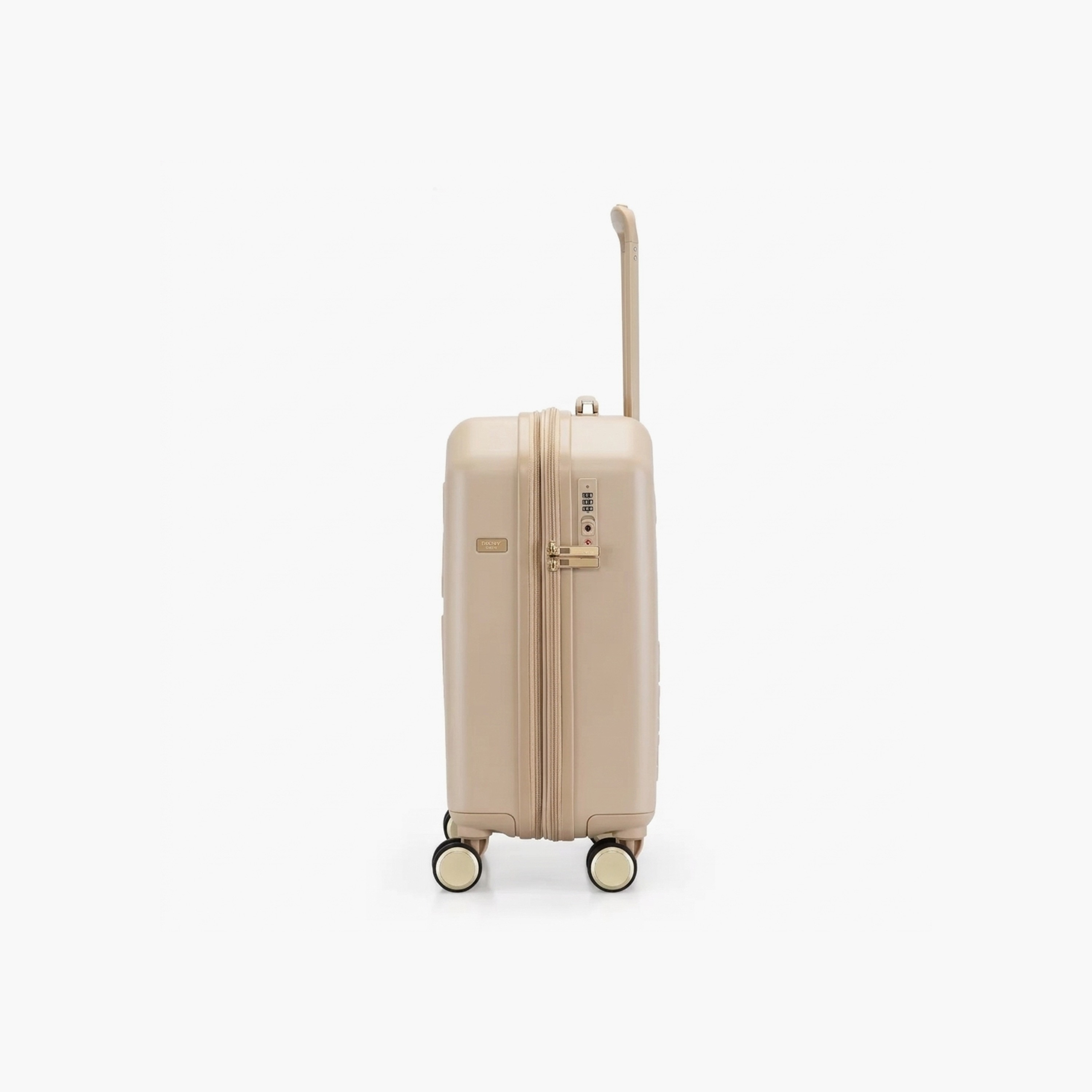 DKNY Textured Hardcase Luggage Trolley with Retractable Handle-travel-luggagesandbags-luggage-image-4