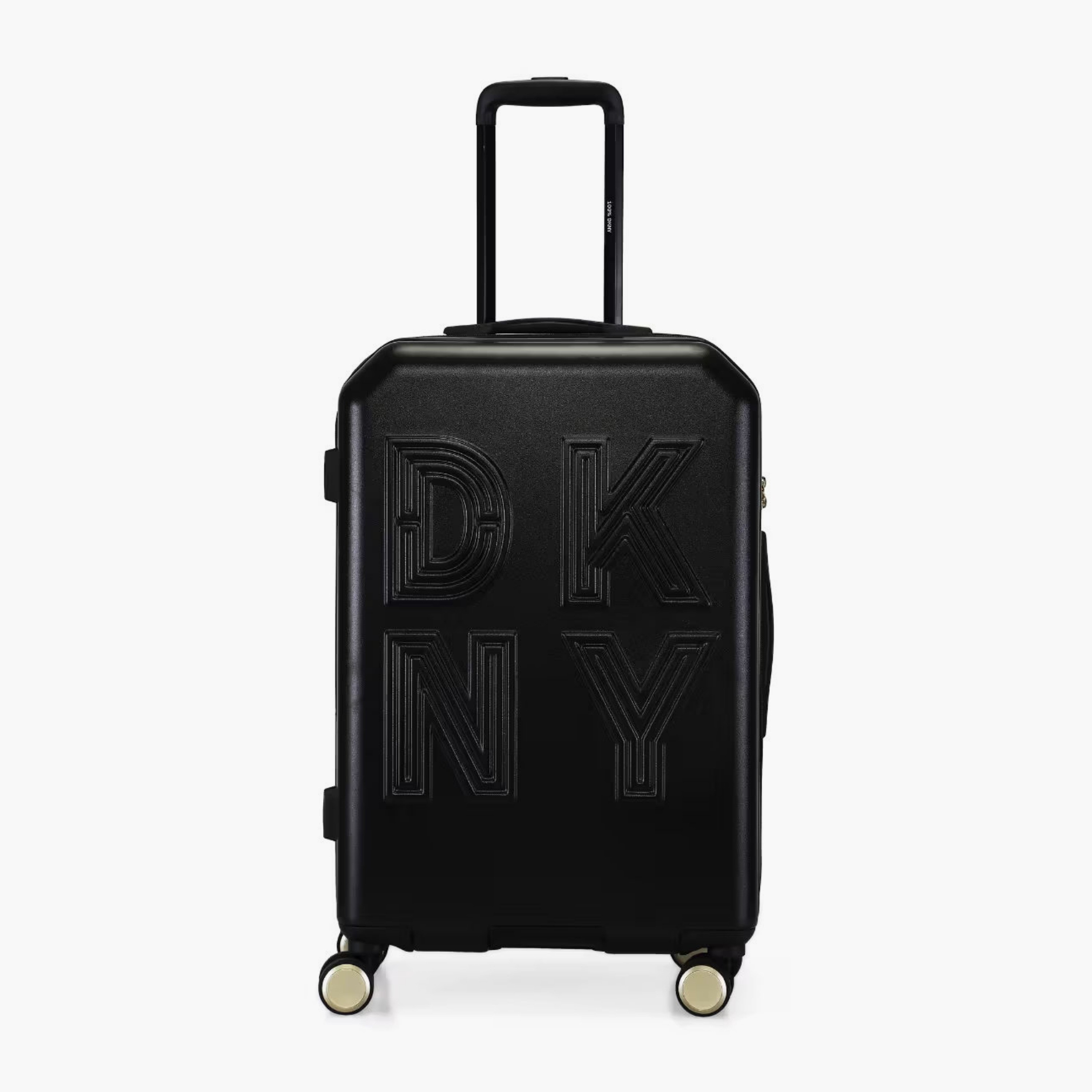 DKNY Textured Hardcase Luggage Trolley with Retractable Handle-travel-luggagesandbags-luggage-image-2