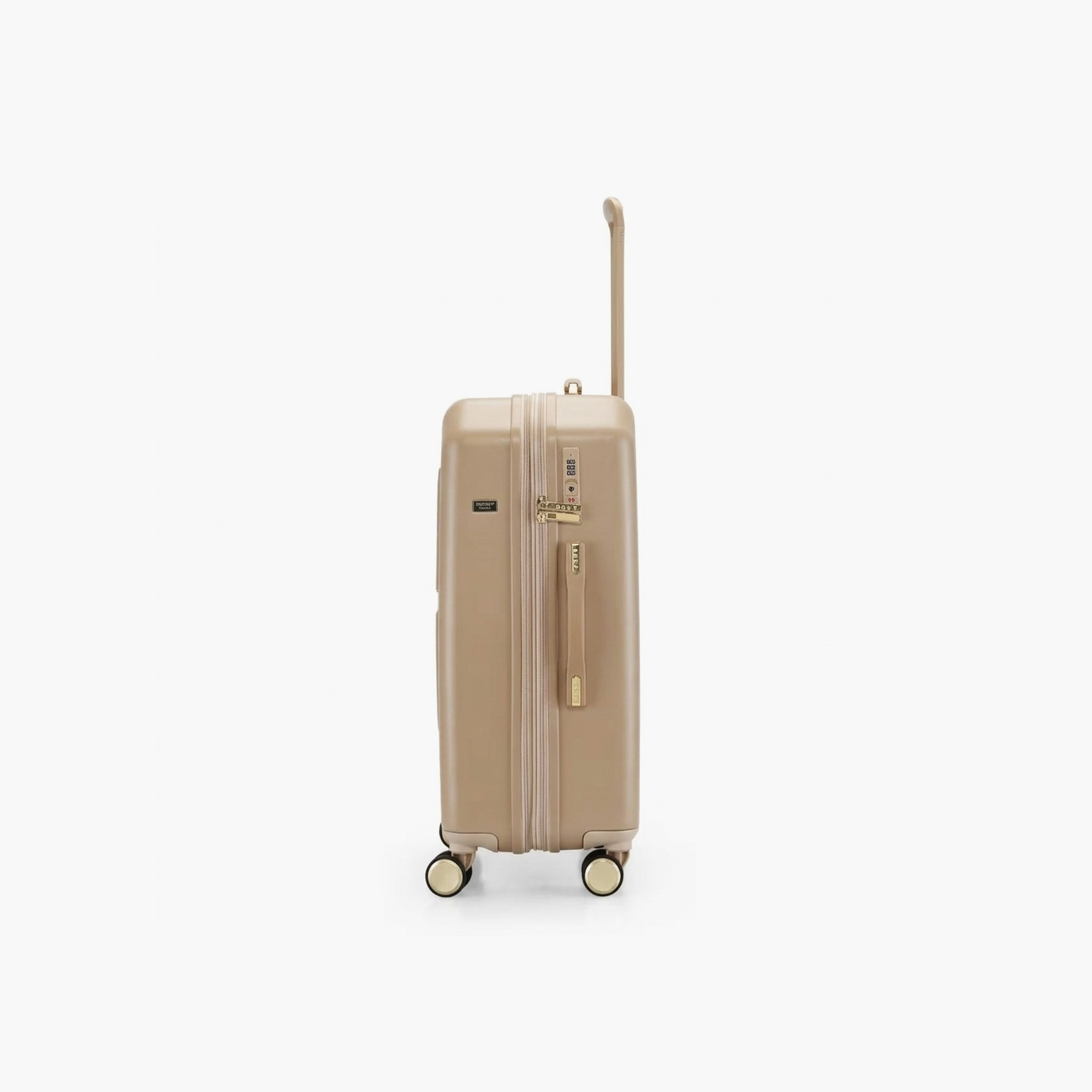 DKNY Textured Hardcase Luggage Trolley with Retractable Handle-travel-luggagesandbags-luggage-image-4