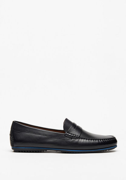 Duchini Men's Solid Slip-On Moccasins-Men%27s Casual Shoes-image-1