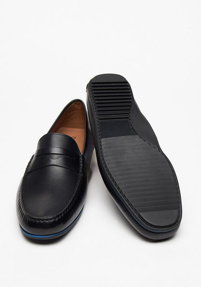 Duchini Men's Solid Slip-On Moccasins-Men%27s Casual Shoes-image-2