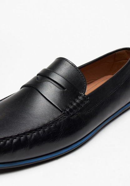 Duchini Men's Solid Slip-On Moccasins-Men%27s Casual Shoes-image-5
