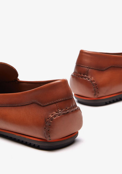 Duchini Men's Solid Slip-On Moccasins-Men%27s Casual Shoes-image-3