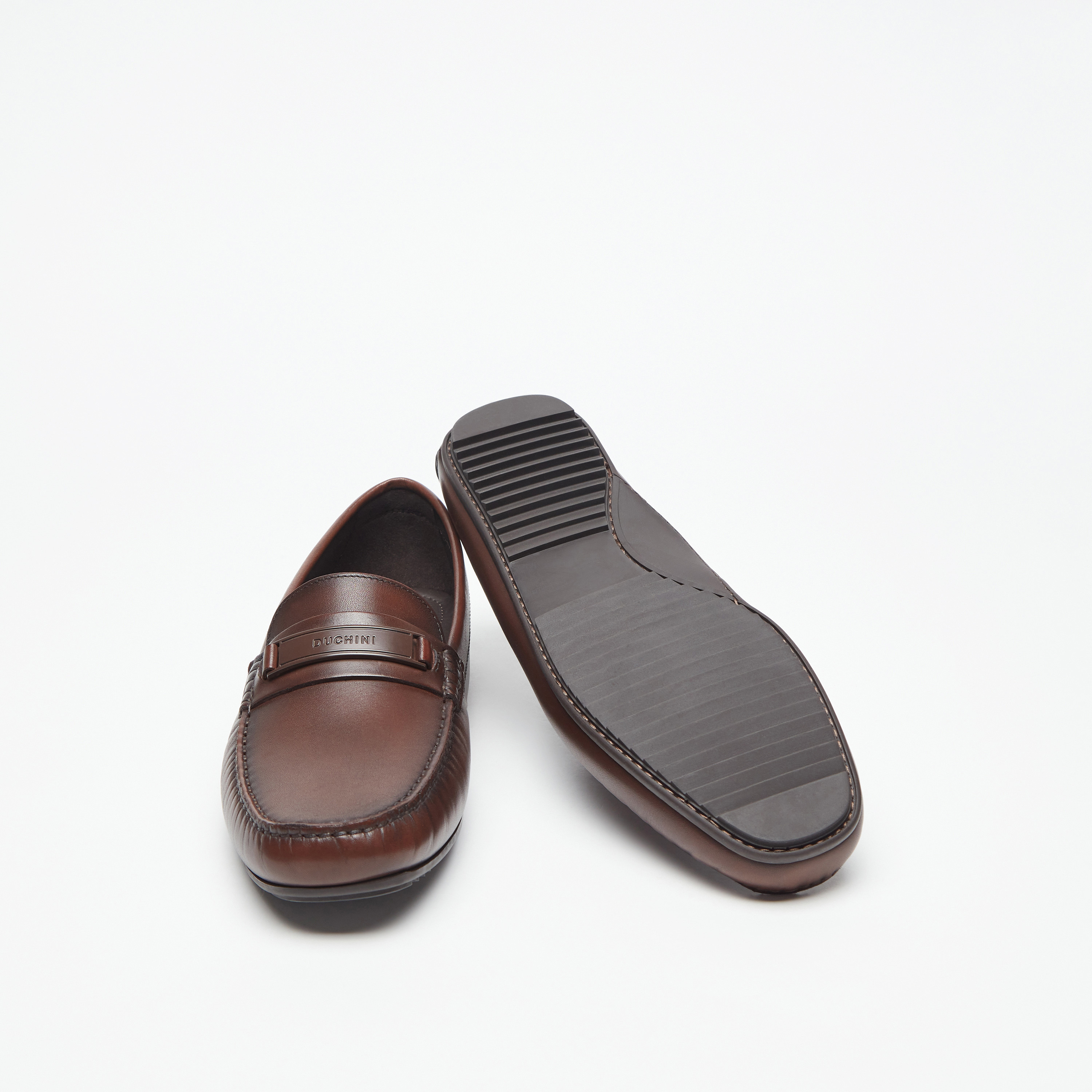 Duchini Men's Leather Slip-On Moccasins-men-shoes-loafersandmoccasins-image-3