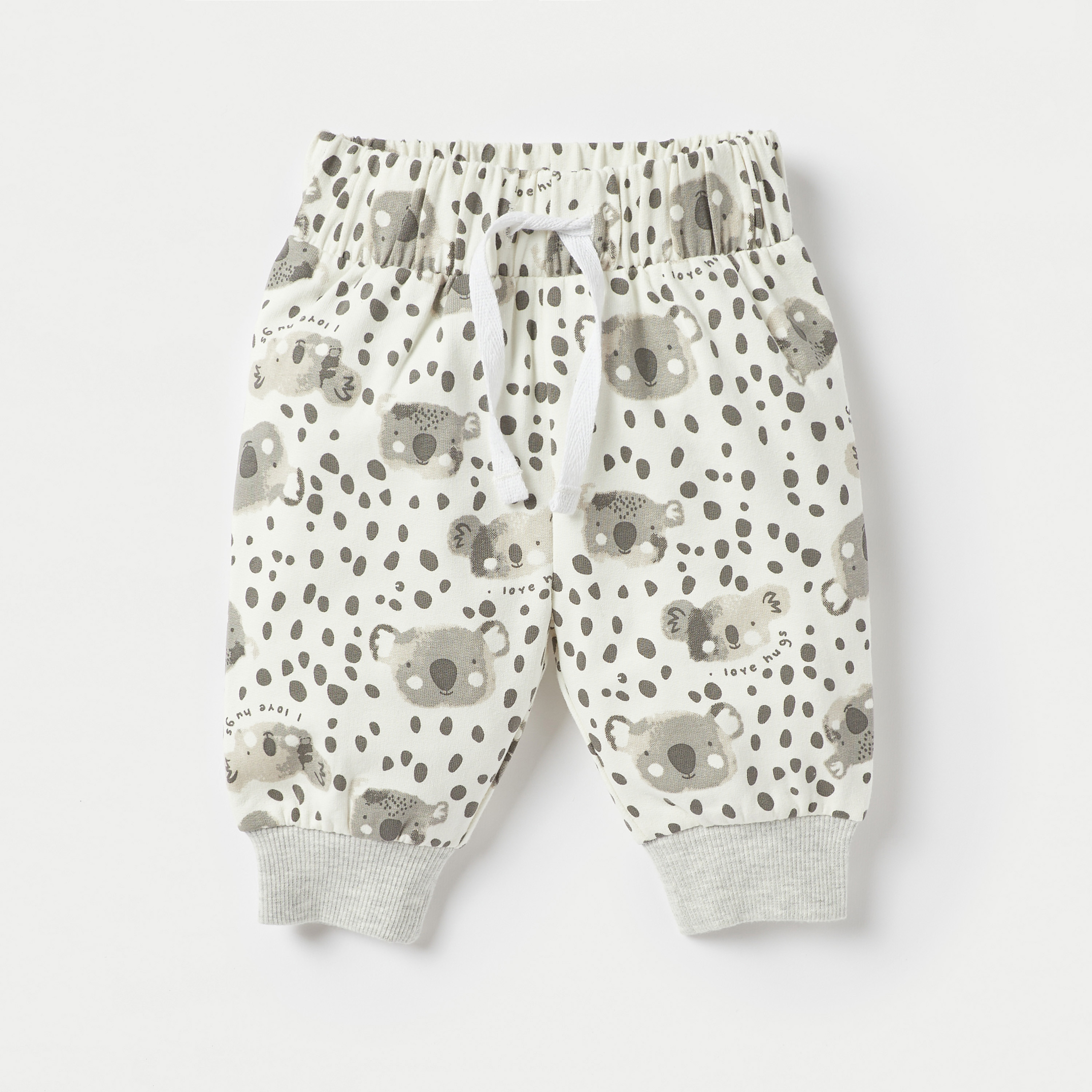 Juniors All-Over Koala Bear Print T-shirt and Pyjama Set-baby-boys-clothing-nightwear-pyjamasets-image-3