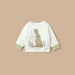 Juniors Bunny Applique Detail T-shirt and Pyjama Set-Pyjama Sets-thumbnailMobile-1