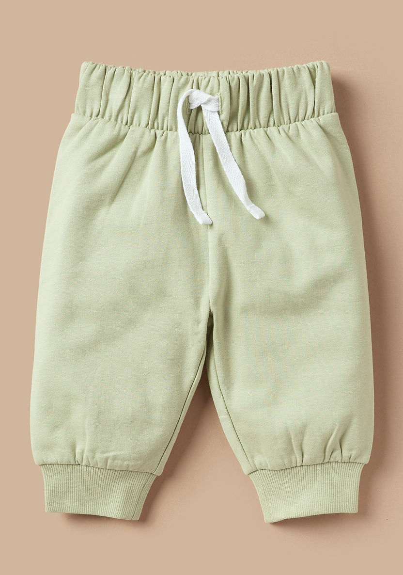 Juniors Bunny Applique Detail T-shirt and Pyjama Set-Pyjama Sets-image-2