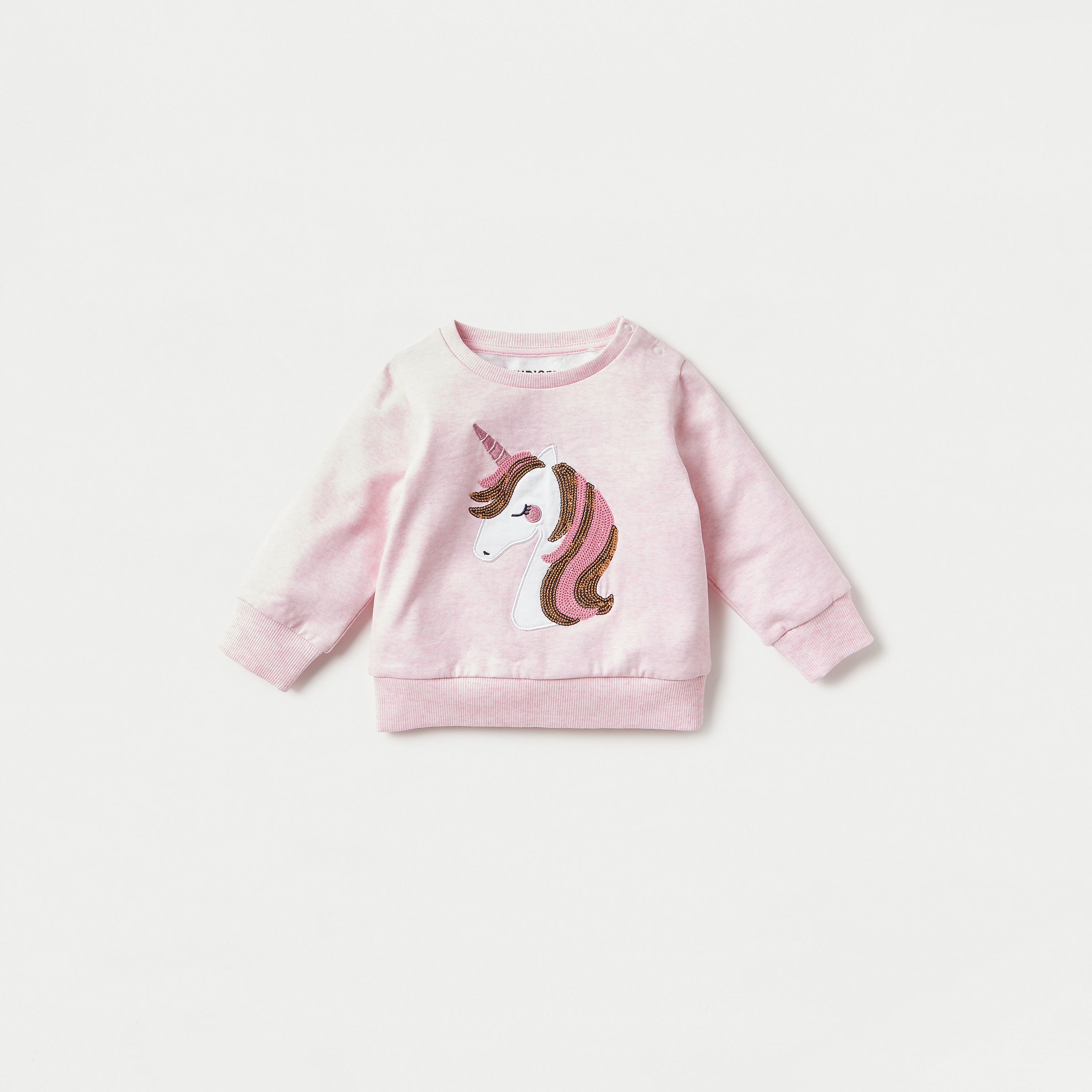 طقم بنطلون بيجاما وتيشيرت بتزيينات يونيكورن من جونيورز-baby-girls-clothing-nightwear-pyjamasets-image-2