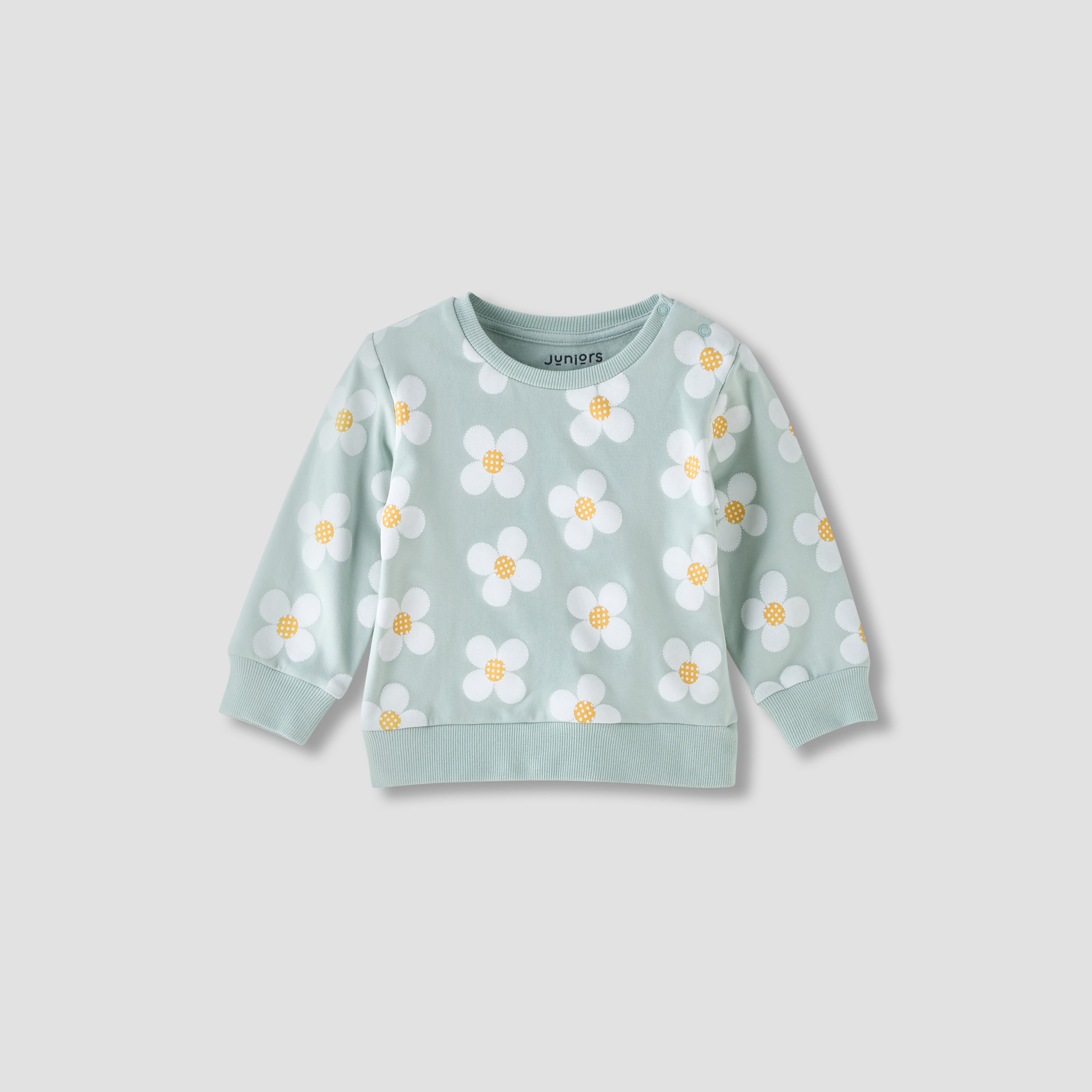Juniors All-Over Floral Print Sweatshirt and Pyjama Set-baby-girls-clothing-nightwear-pyjamasets-image-2