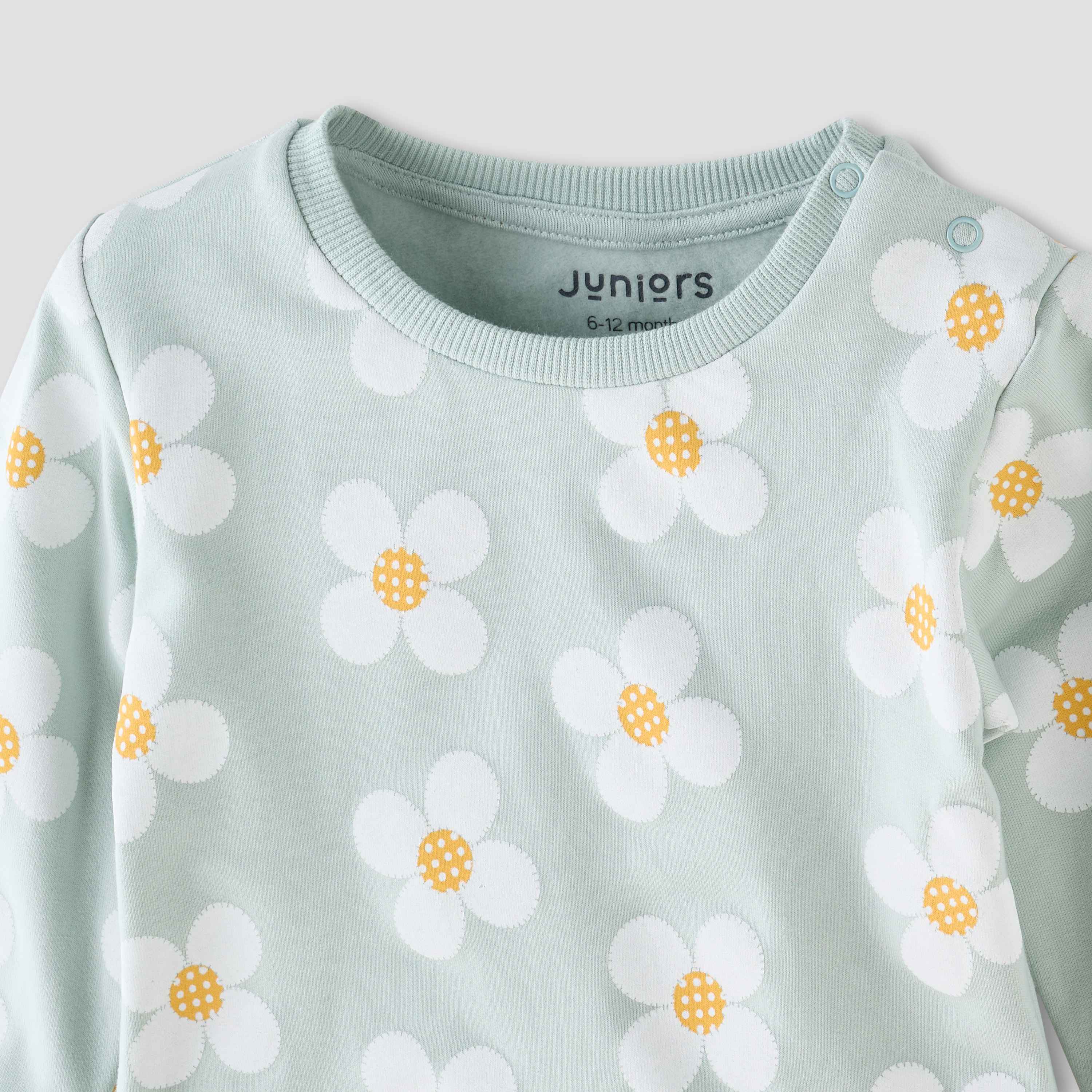 Juniors All-Over Floral Print Sweatshirt and Pyjama Set-baby-girls-clothing-nightwear-pyjamasets-image-4