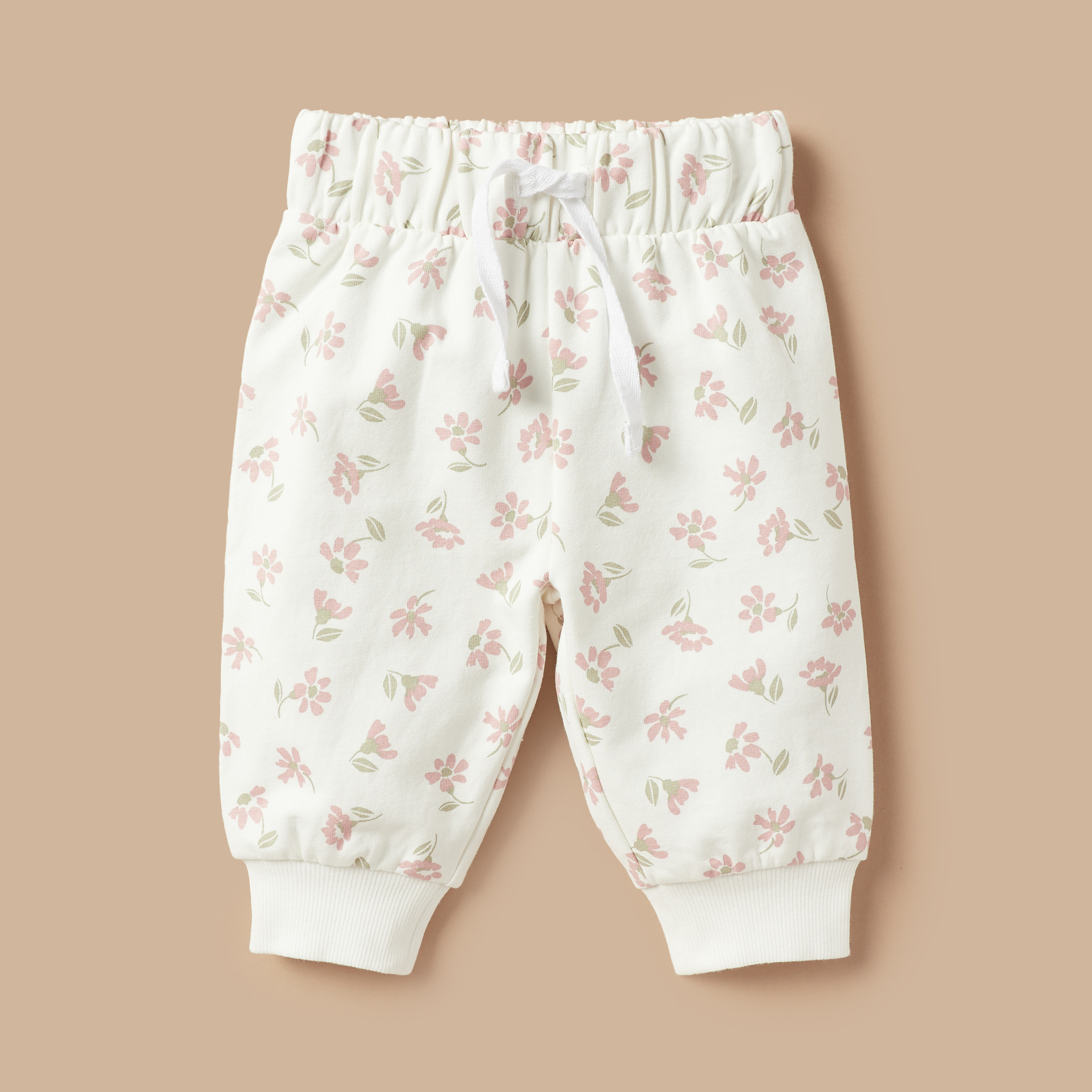 Juniors All-Over Floral Print Long Sleeves T-shirt and Pyjama Set-baby-girls-clothing-nightwear-pyjamasets-image-3