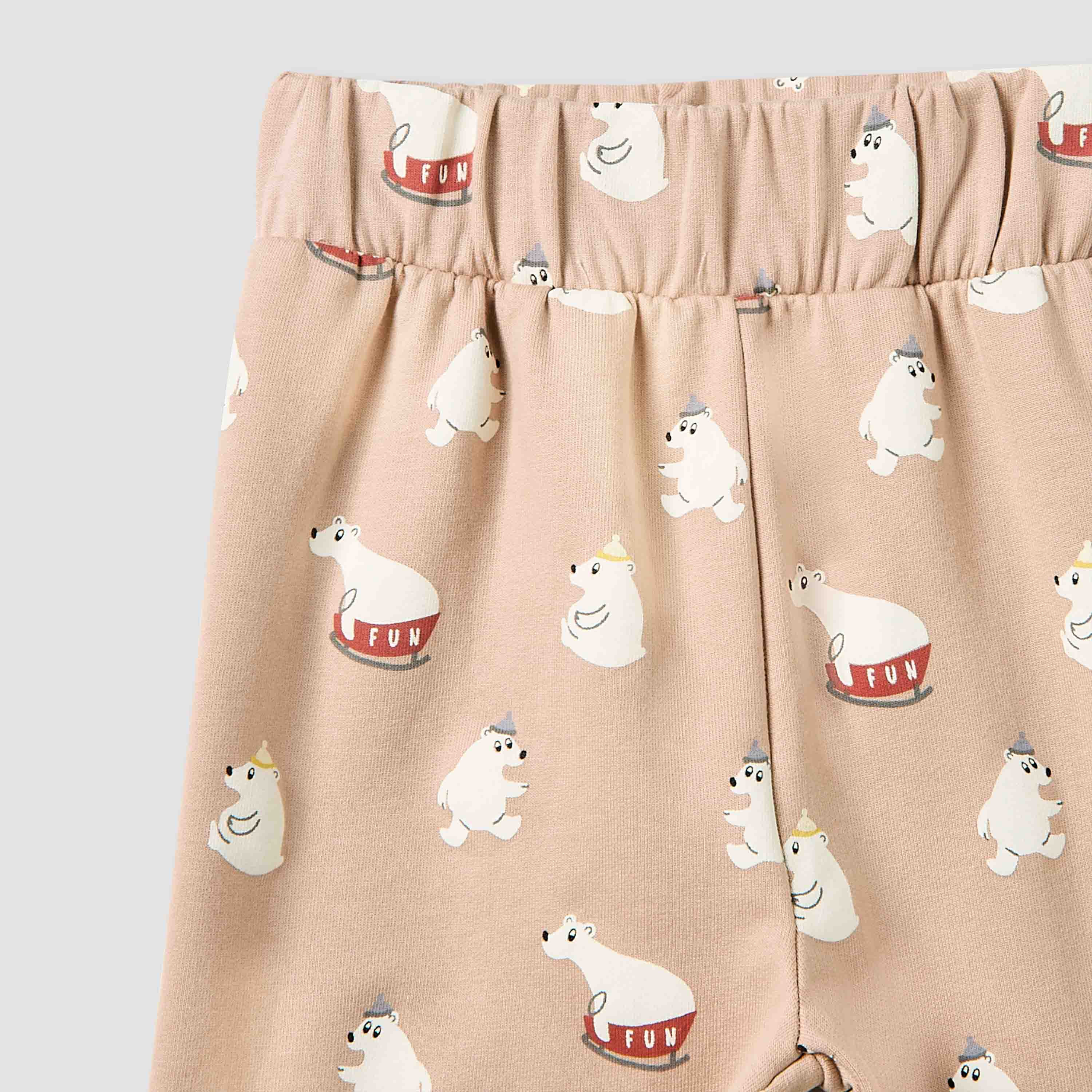 Juniors Pyjama Set with Bear Print - Cotton - Long Sleeves - Crew Neck-baby-boys-clothing-nightwear-pyjamasets-image-6