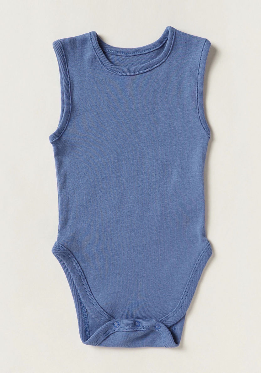 Juniors Sleeveless Bodysuit - Set of 3-Bodysuits-image-1