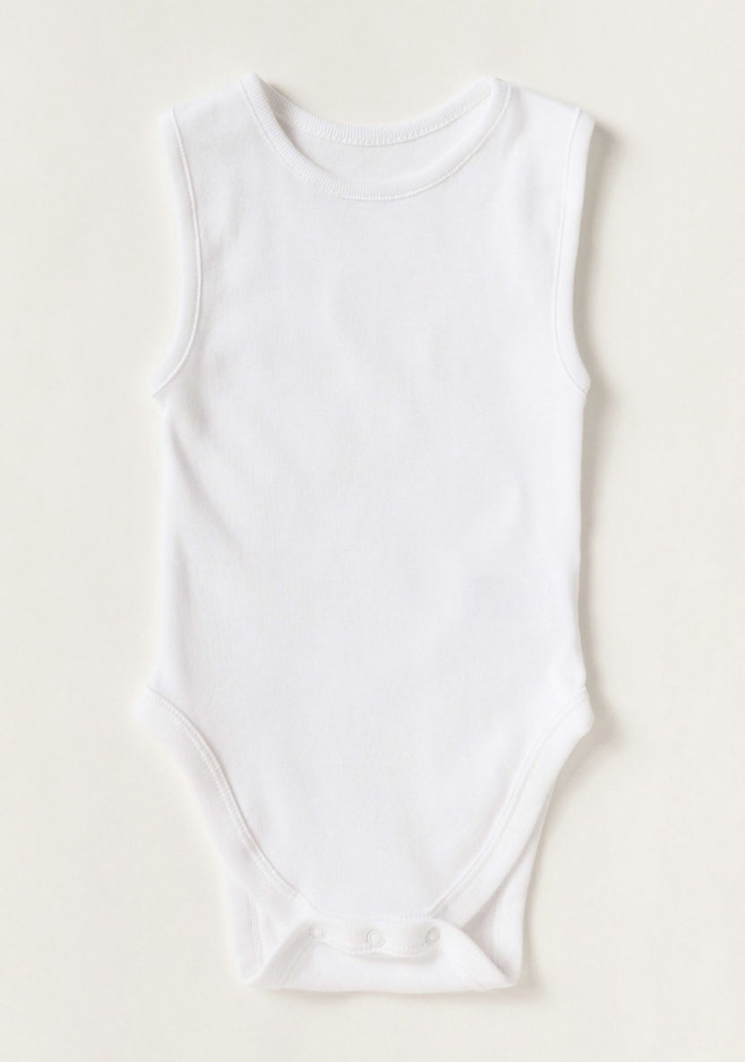 Juniors Sleeveless Bodysuit - Set of 3-Bodysuits-image-3