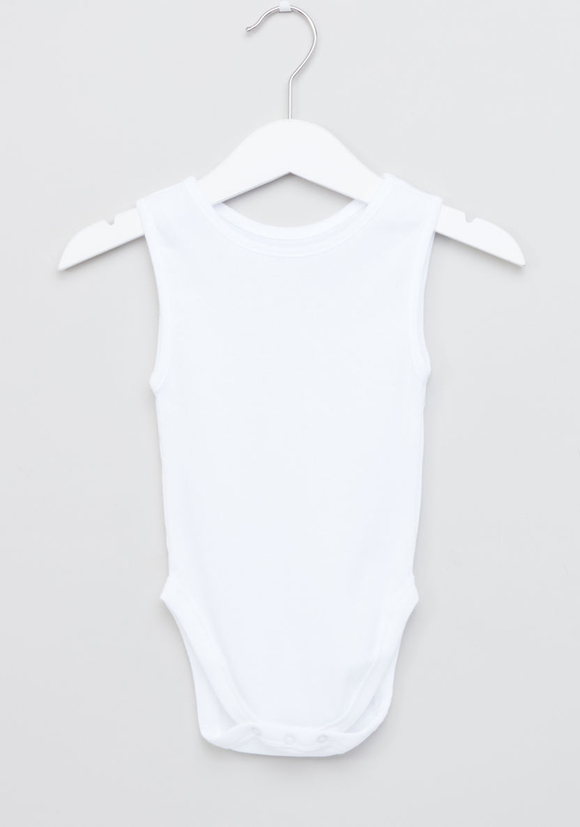 Juniors Sleeveless Bodysuit - Set of 3-Bodysuits-image-1