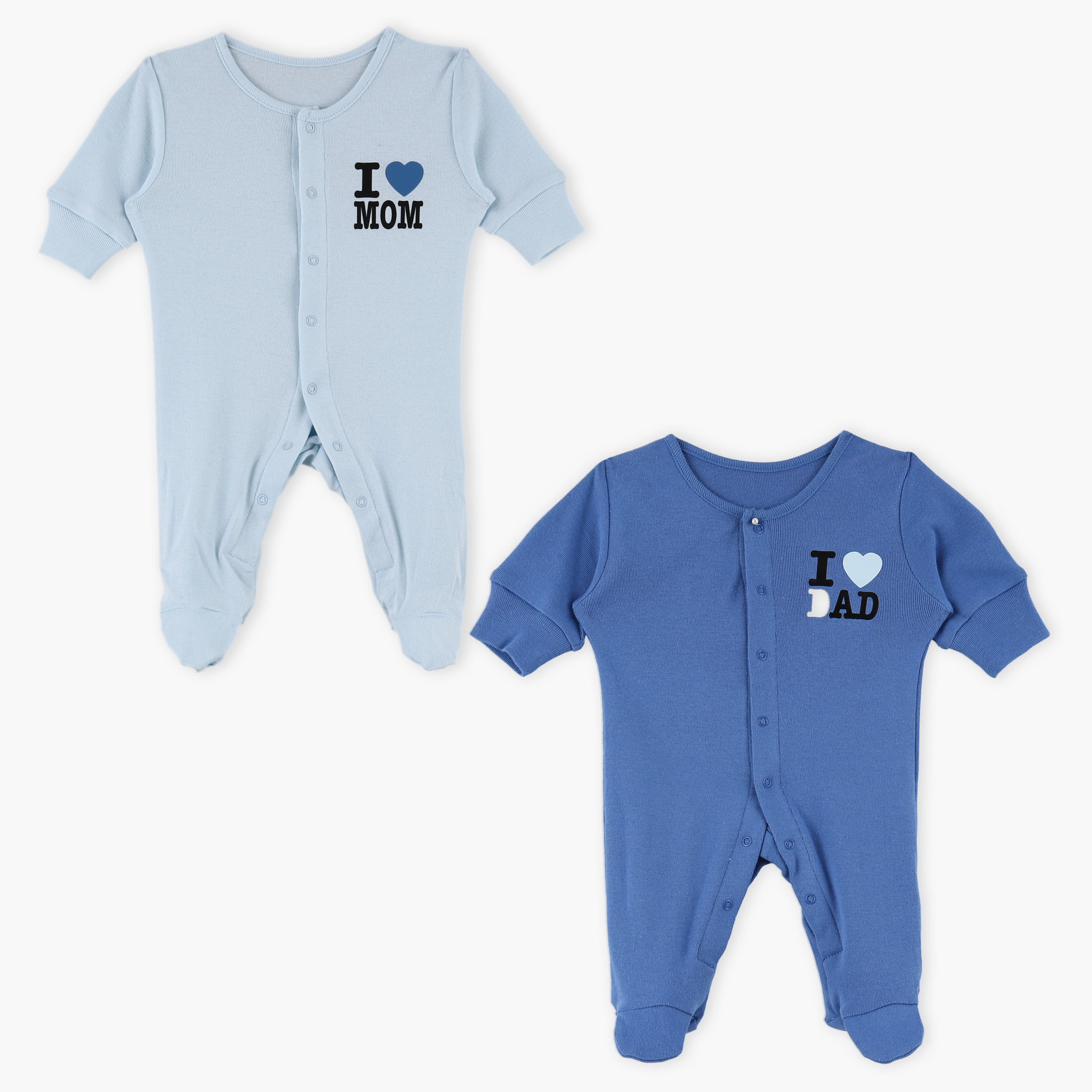 طقم نوم مغلق القدمين من جونيورز- طقم من قطعتين-baby-girls-clothing-nightwear-sleepsuits-image-1