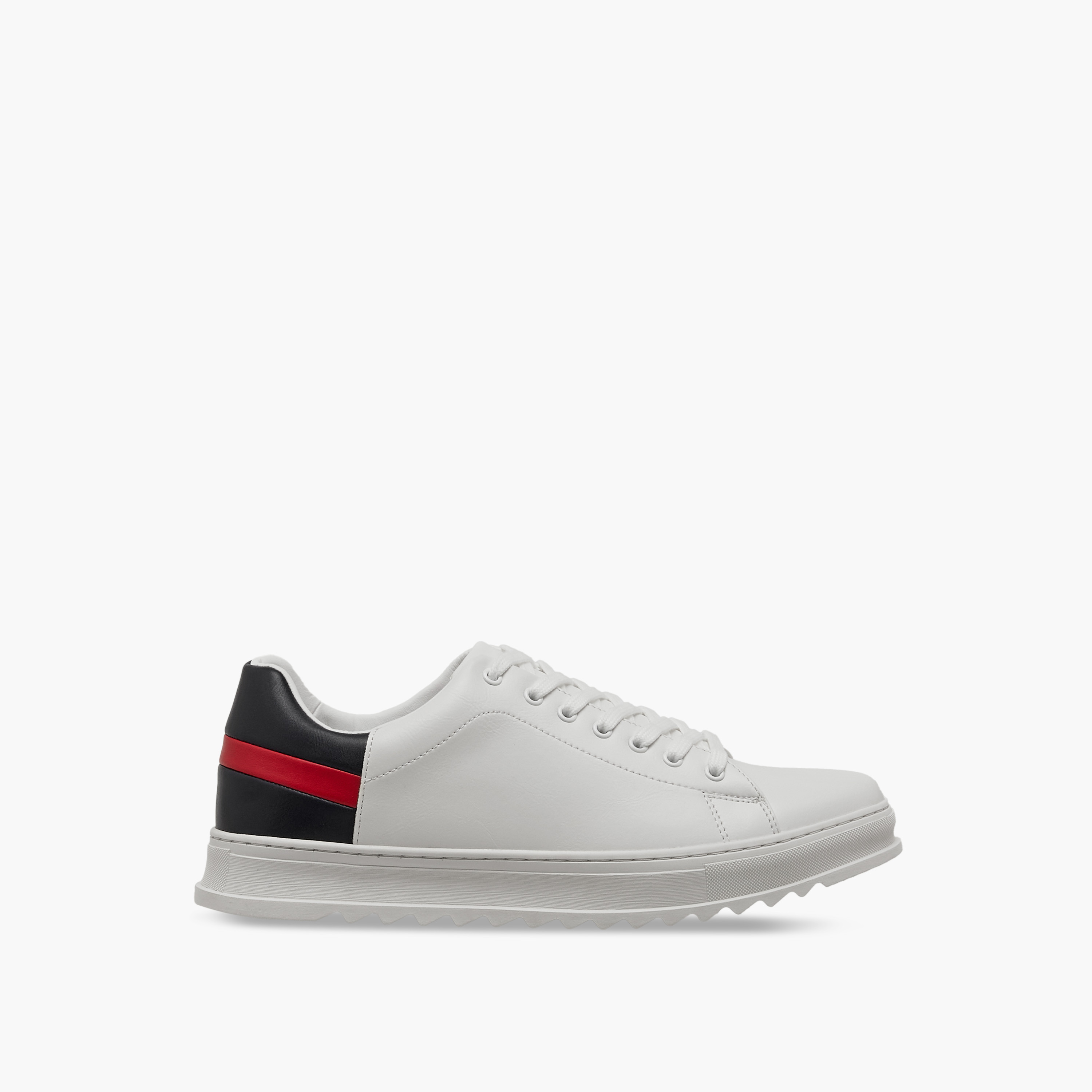 LBL by Shoexpress Solid Lace-Up Sneakers-men-shoes-sneakers-image-3