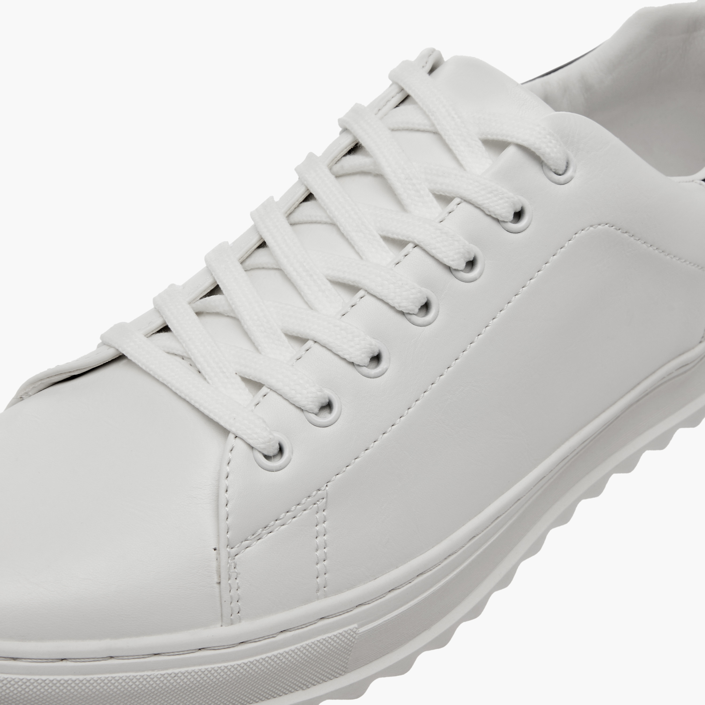 LBL by Shoexpress Solid Lace-Up Sneakers-men-shoes-sneakers-image-4