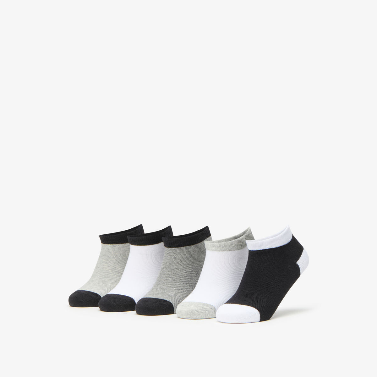 Shop Juniors Colourblock Ankle Length Socks Online | Splash UAE