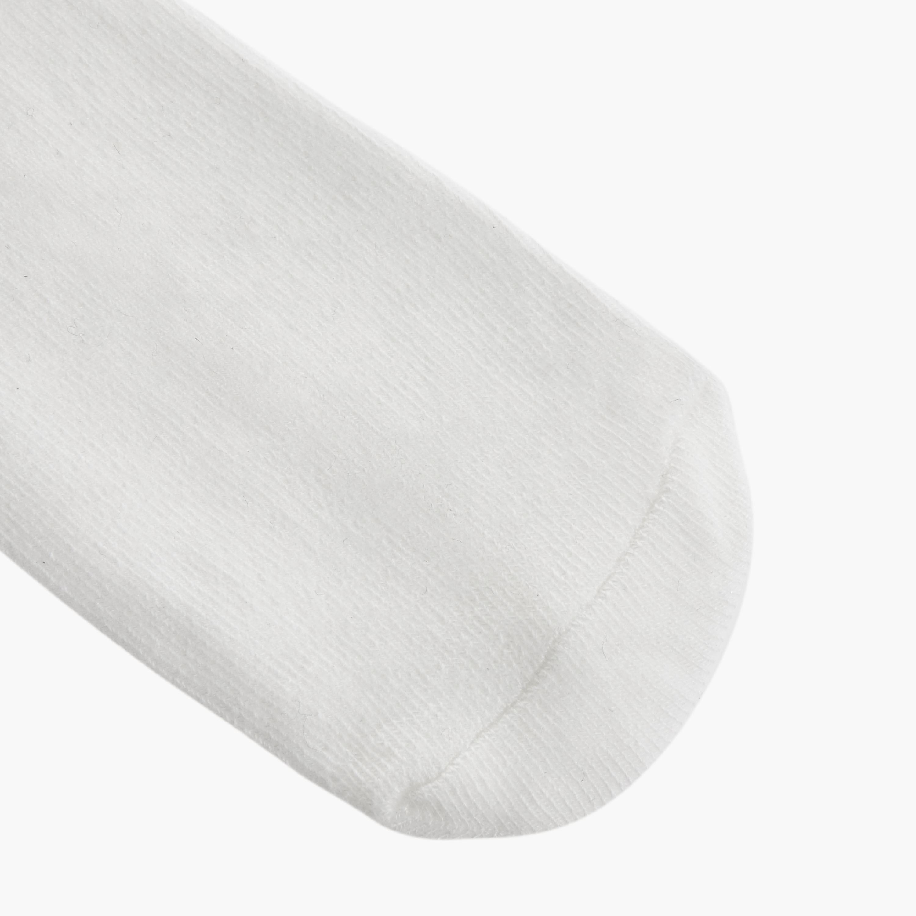 Little Missy Ruffle Detail Ankle Length Socks - Set of 3-girls-accessories-socks-image-3