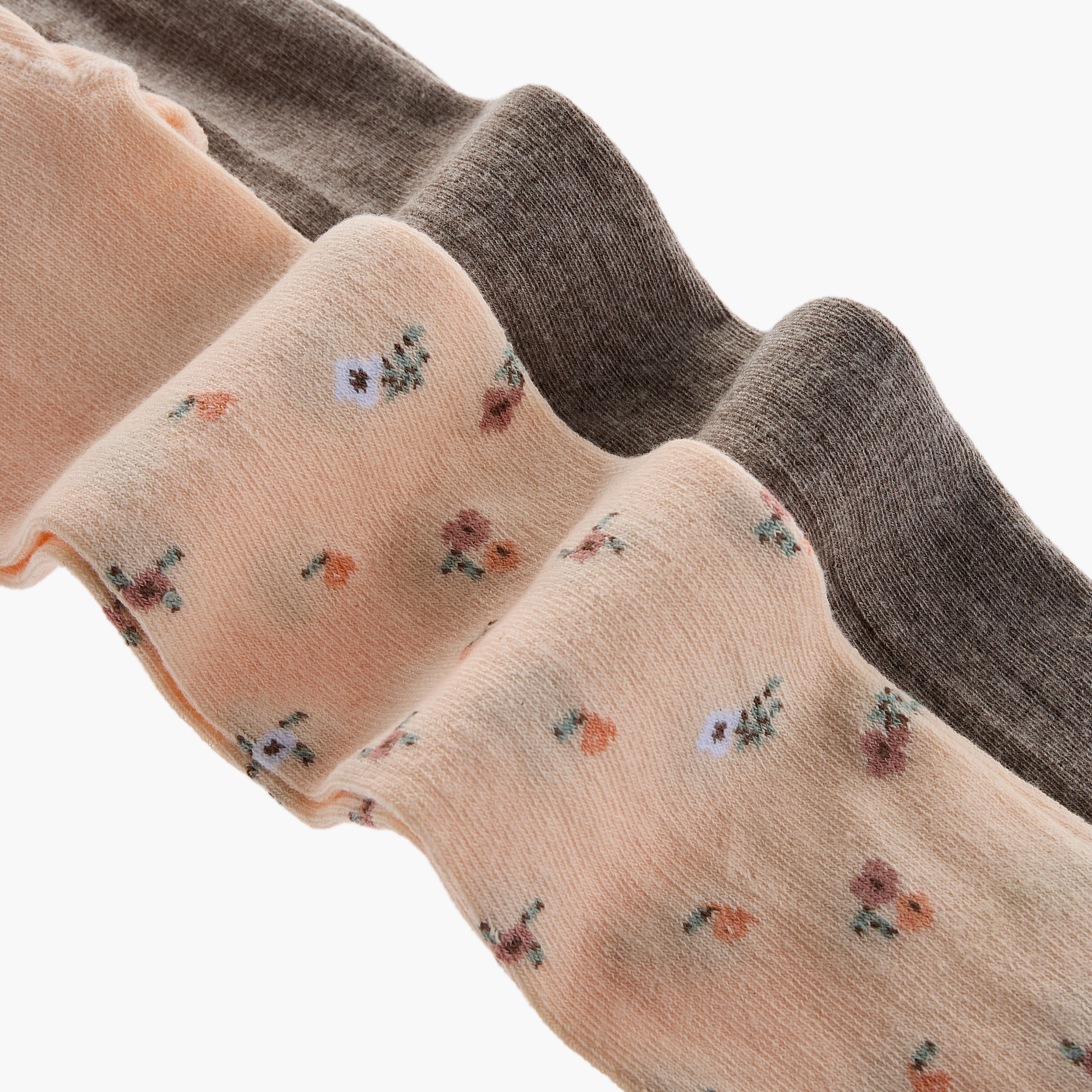 سراويل تحتانية متنوعة من ليتل ميسي- طقم من قطعتين-girls-accessories-socks-image-4