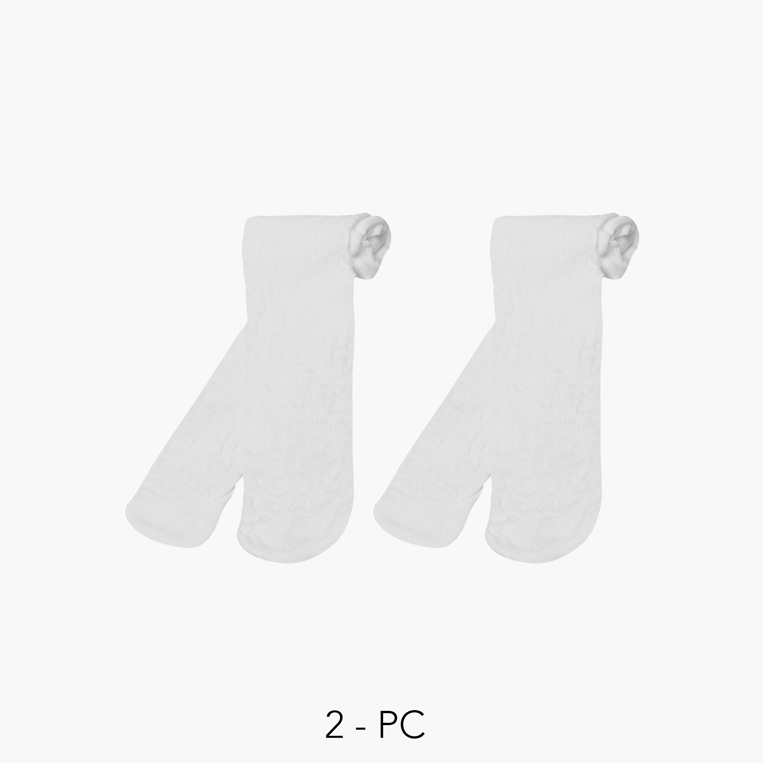 كولون بارز الملمس من بيرفيت - طقم من قطعتين-girls-accessories-socks-image-1