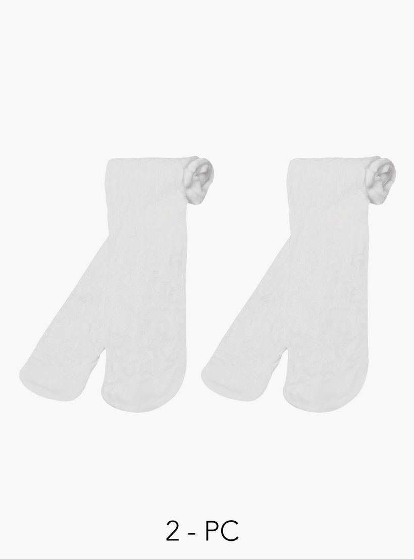 كولون بارز الملمس من بيرفيت - طقم من قطعتين-girls-accessories-socks-image-1