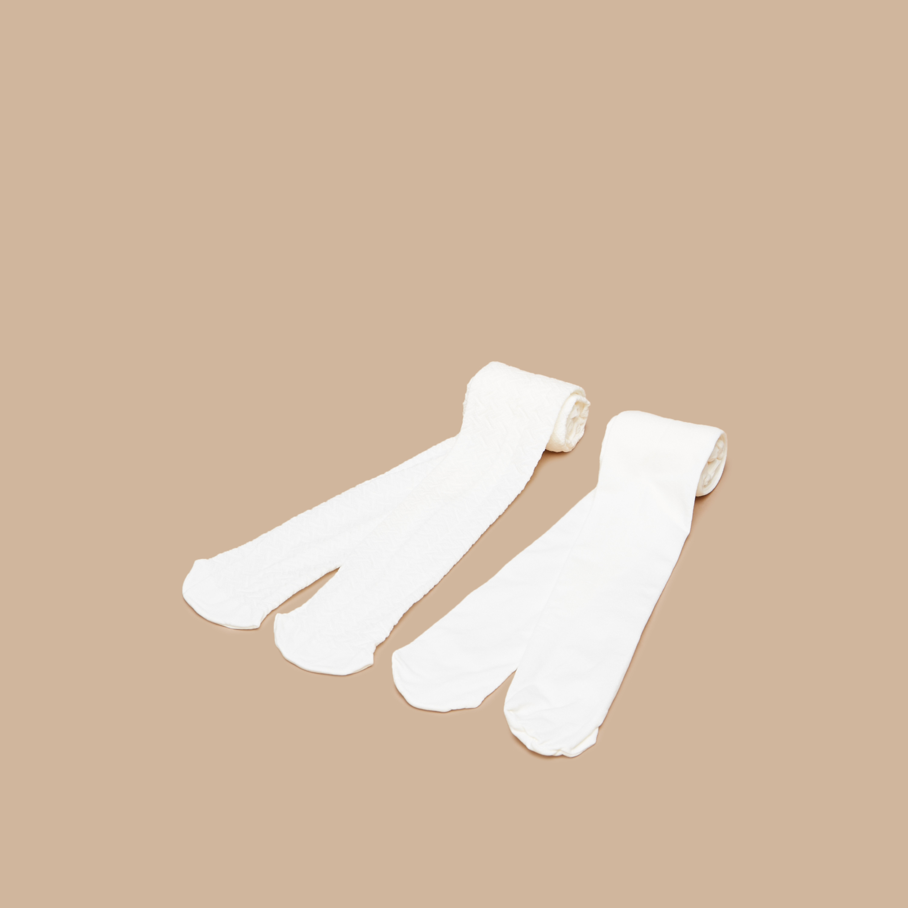 كولون بارز الملمس من ليتل ميسي - طقم من قطعتين-girls-accessories-socks-image-1