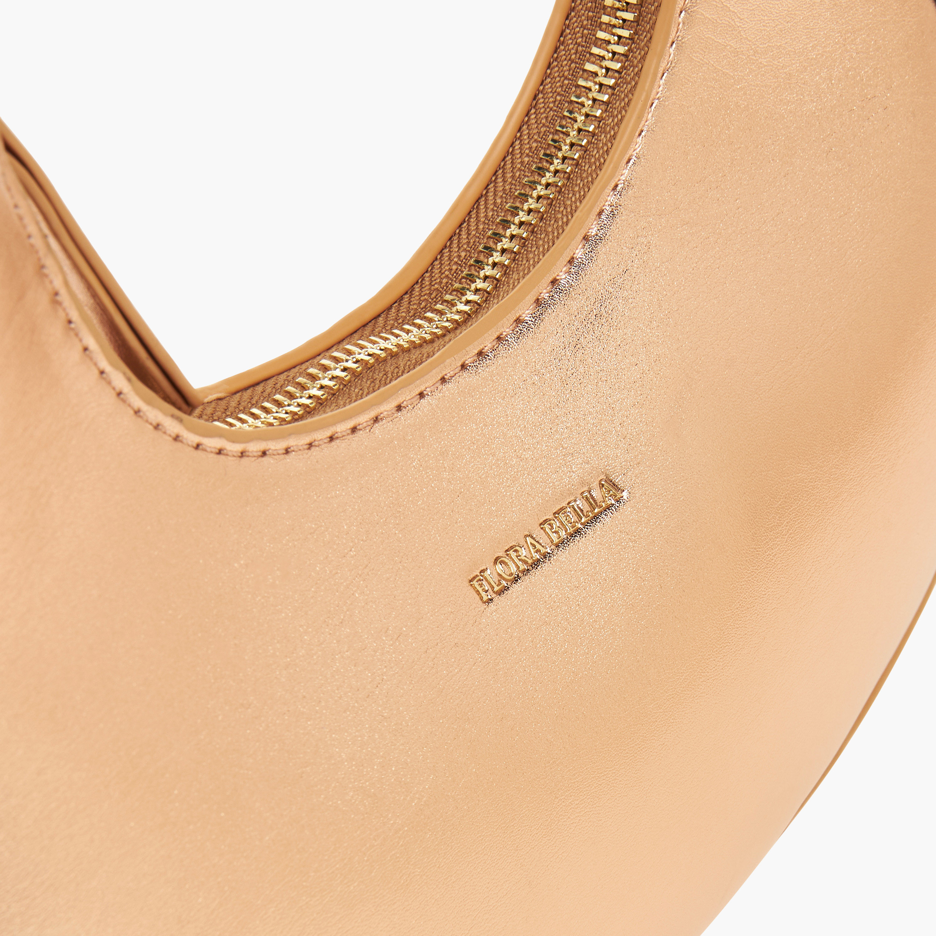 Flora Bella Solid Hobo Bag with Zip Closure and Embellished Strap-women-bagsandwallets-handbags-image-4