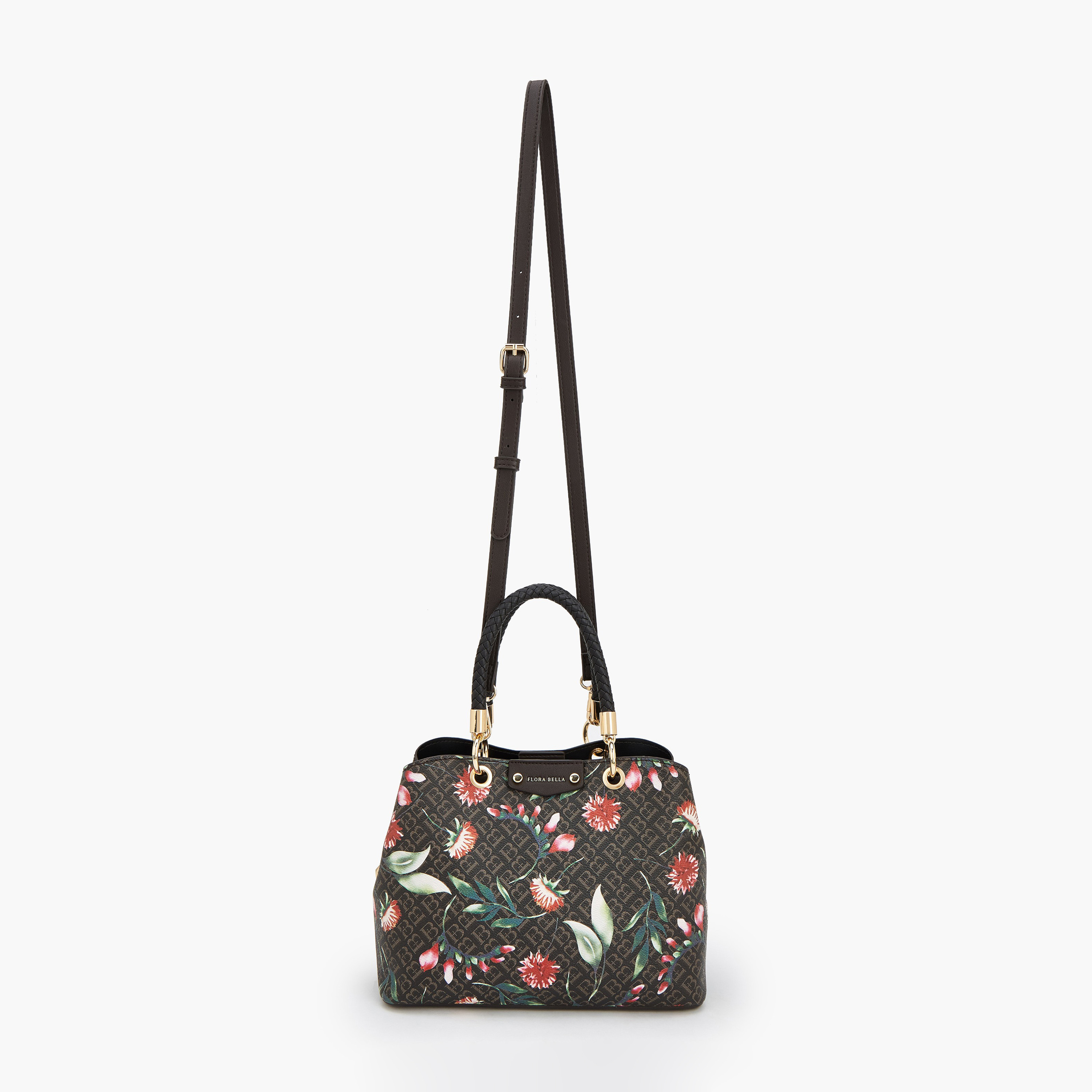 شنطة توتي بمقابض مزدوجة وطبعات مونوجرام زهرية من فلورا بيلا-women-bagsandwallets-handbags-image-3