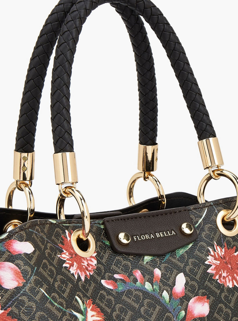 شنطة توتي بمقابض مزدوجة وطبعات مونوجرام زهرية من فلورا بيلا-women-bagsandwallets-handbags-image-5
