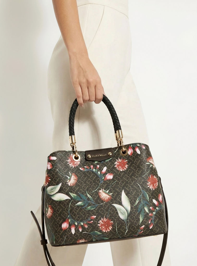 شنطة توتي بمقابض مزدوجة وطبعات مونوجرام زهرية من فلورا بيلا-women-bagsandwallets-handbags-image-8