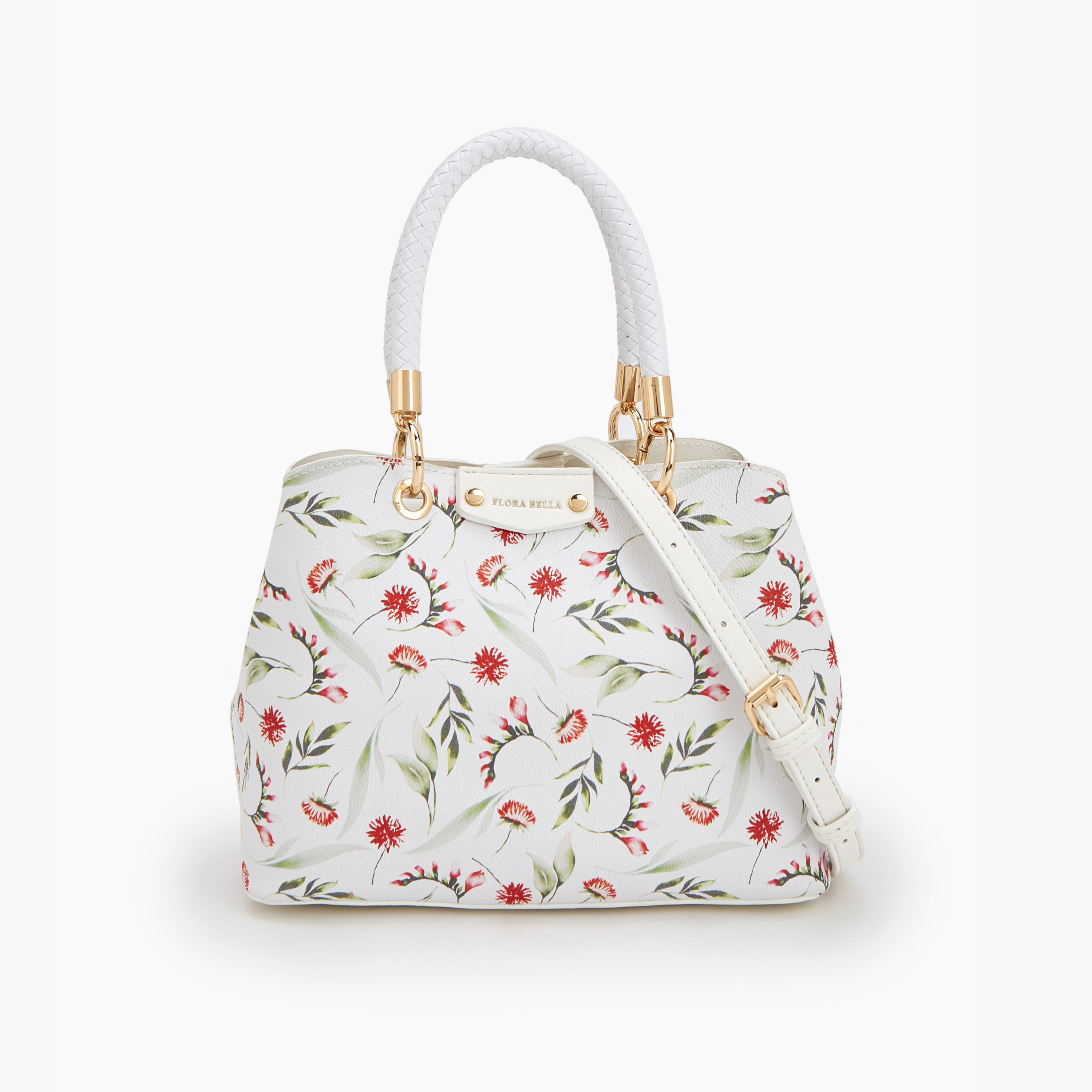 Flora Bella Floral Print Tote Bag with Double Handles-women-bagsandwallets-handbags-image-1