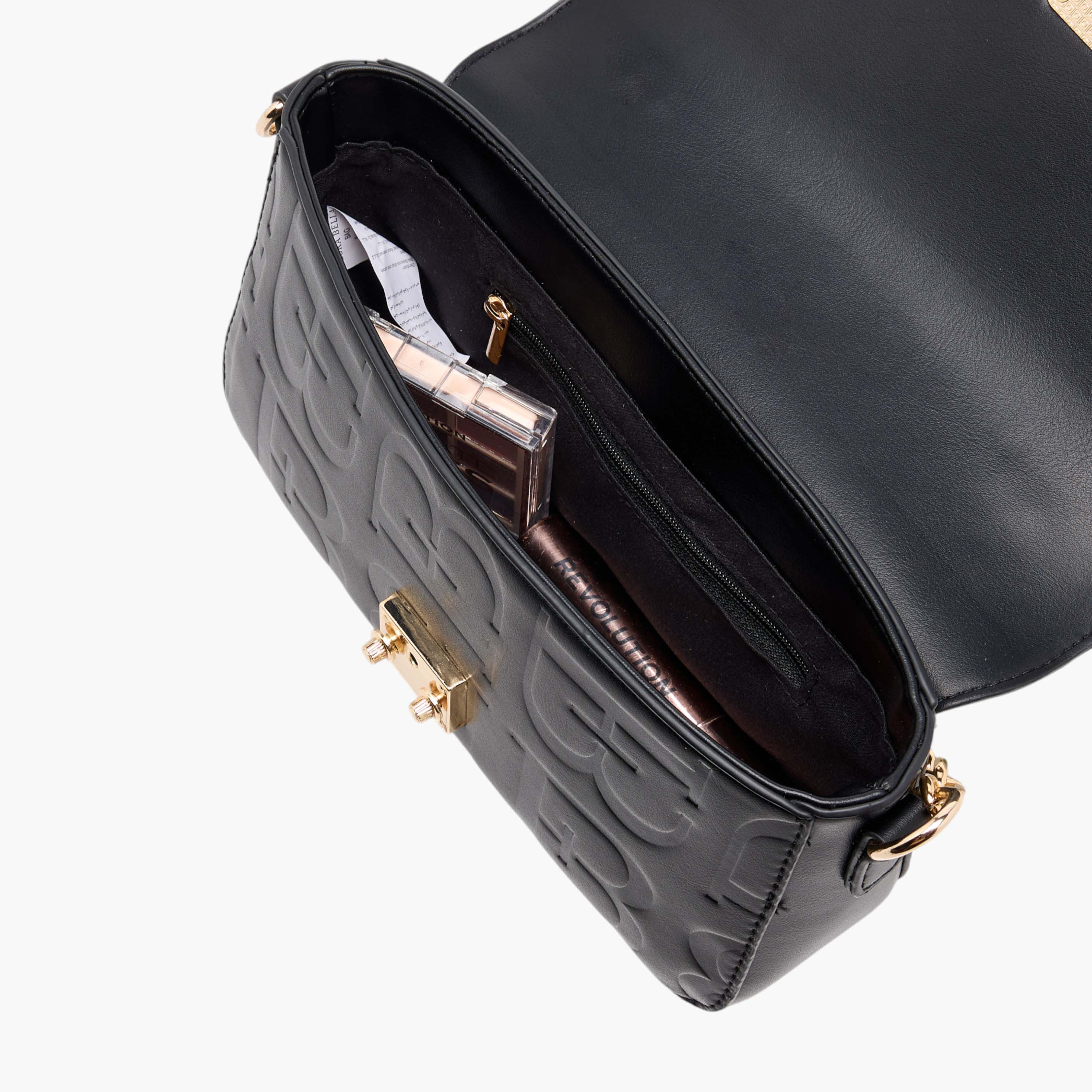 Flora Bella Monogram Print Crossbody Bag with Adjustable Strap and Twist Lock-women-bagsandwallets-handbags-image-7