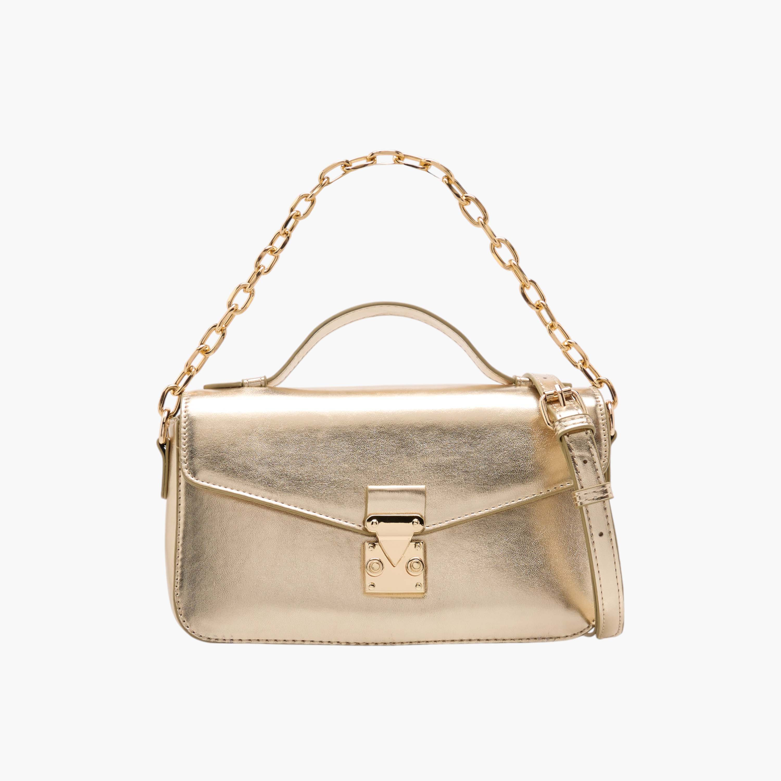 Flora Bella Monogram Print Crossbody Bag with Adjustable Strap and Twist Lock-women-bagsandwallets-handbags-image-1