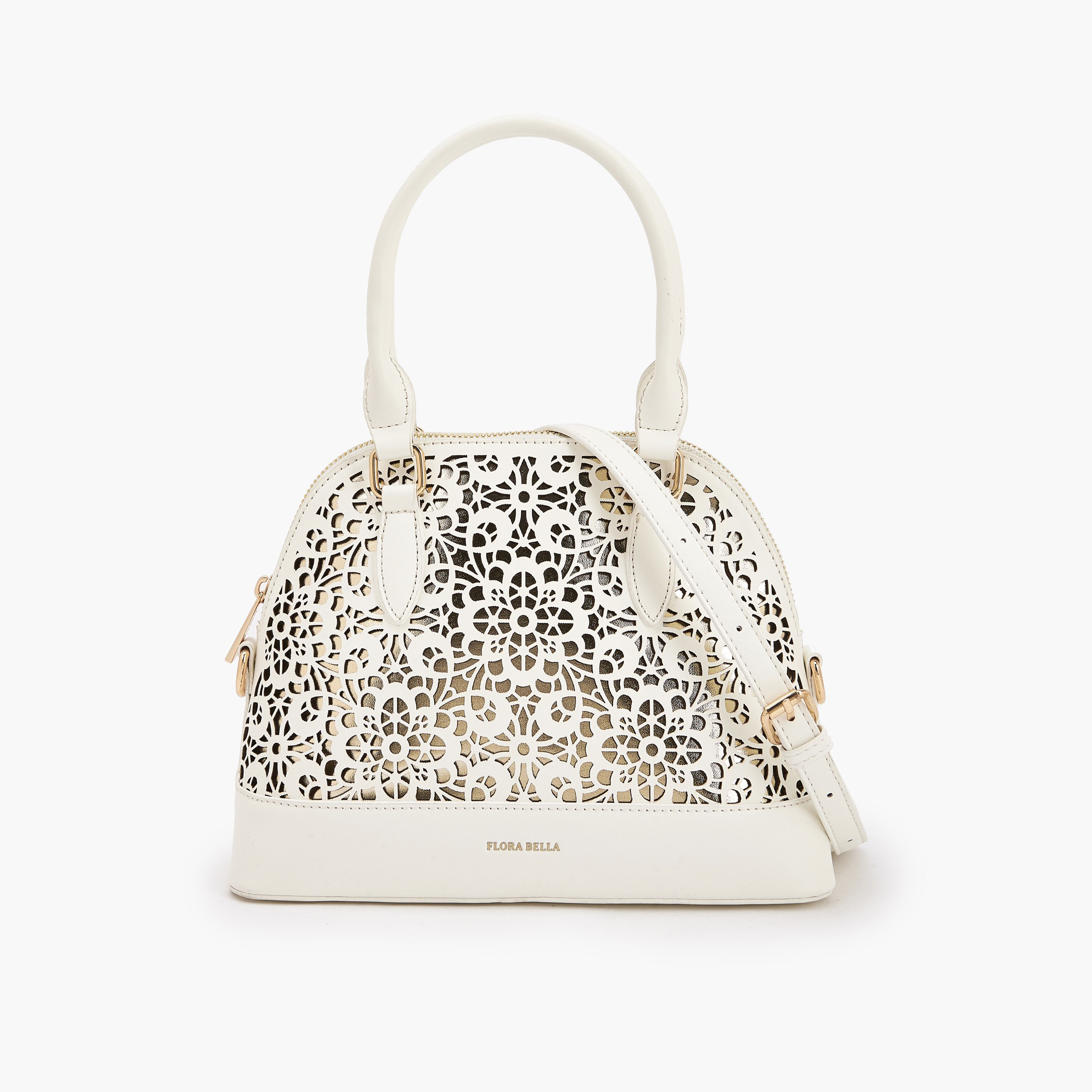 شنطة كروس بودي بتصاميم مفرغة وحزام كتف قابل للفصل من فلورا بيلا-women-bagsandwallets-handbags-image-1