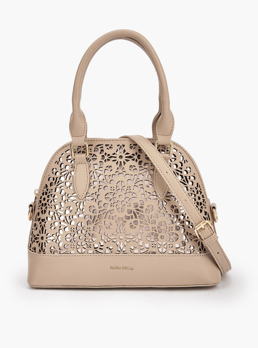 Flora Bella Cutout Detail Crossbody Bag with Detachable Shoulder Strap-women-bagsandwallets-handbags-image-1