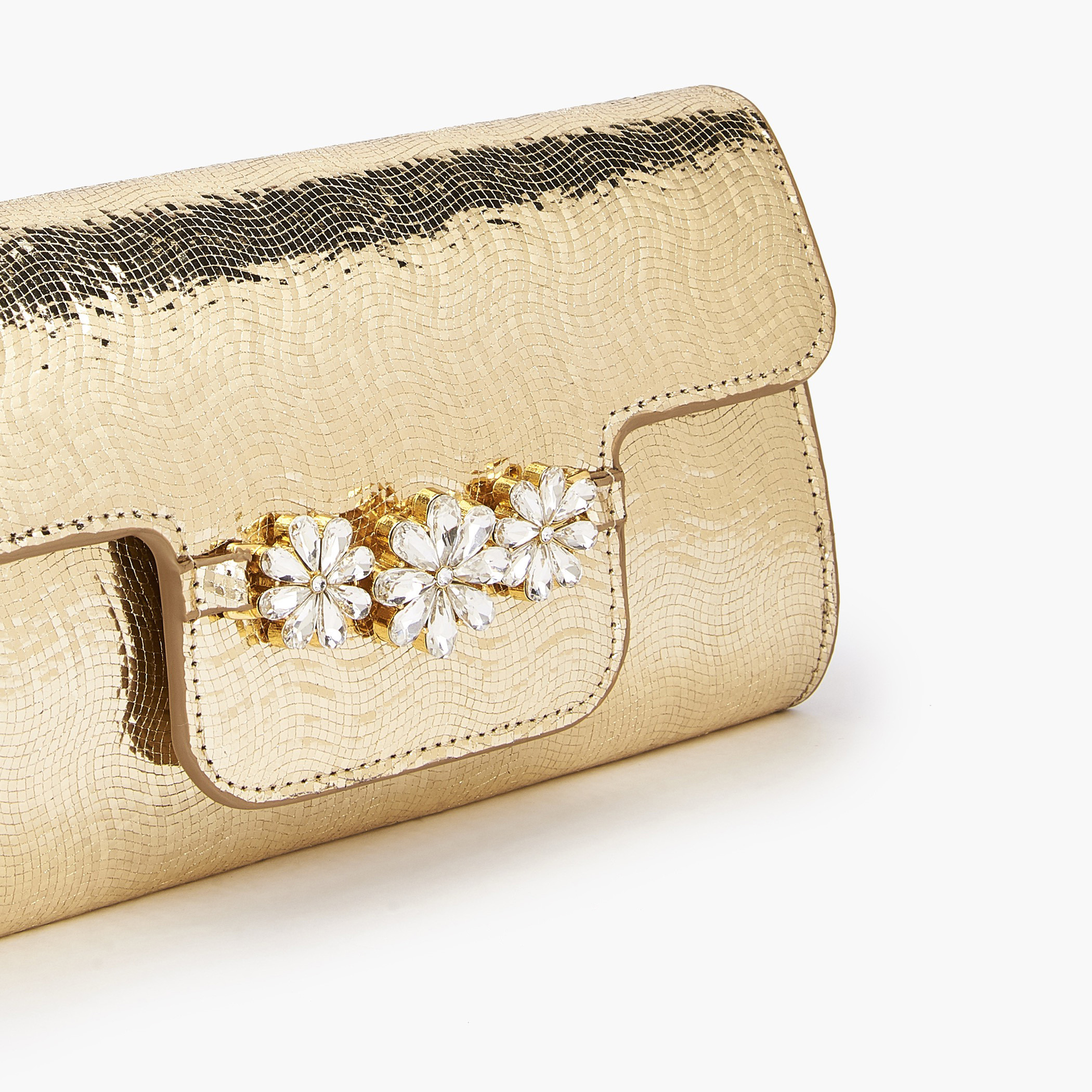 شنطة كلاتش مزيّنة مع حزام سلسلة من فلورا بيلا-women-bagsandwallets-handbags-image-4