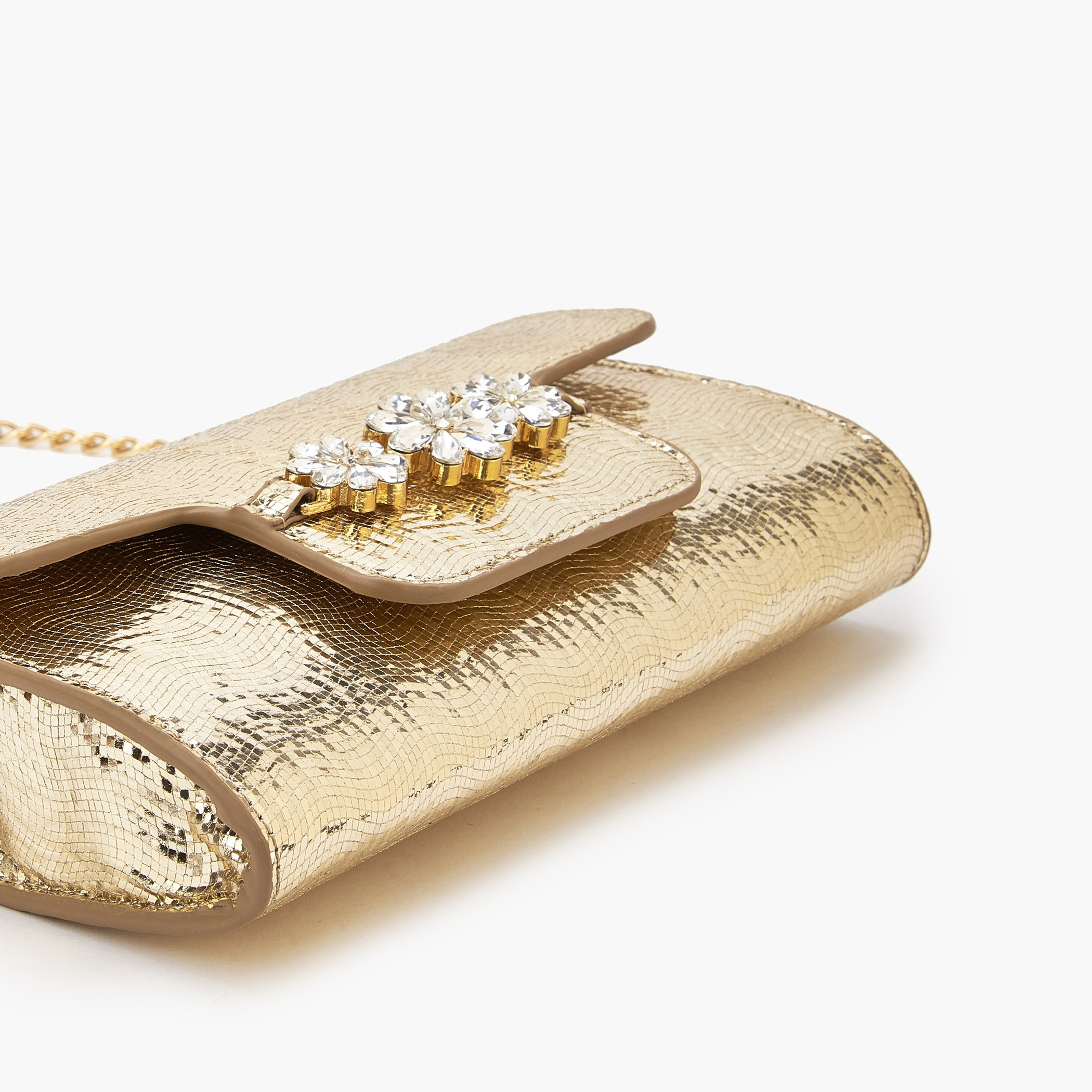 شنطة كلاتش مزيّنة مع حزام سلسلة من فلورا بيلا-women-bagsandwallets-handbags-image-6