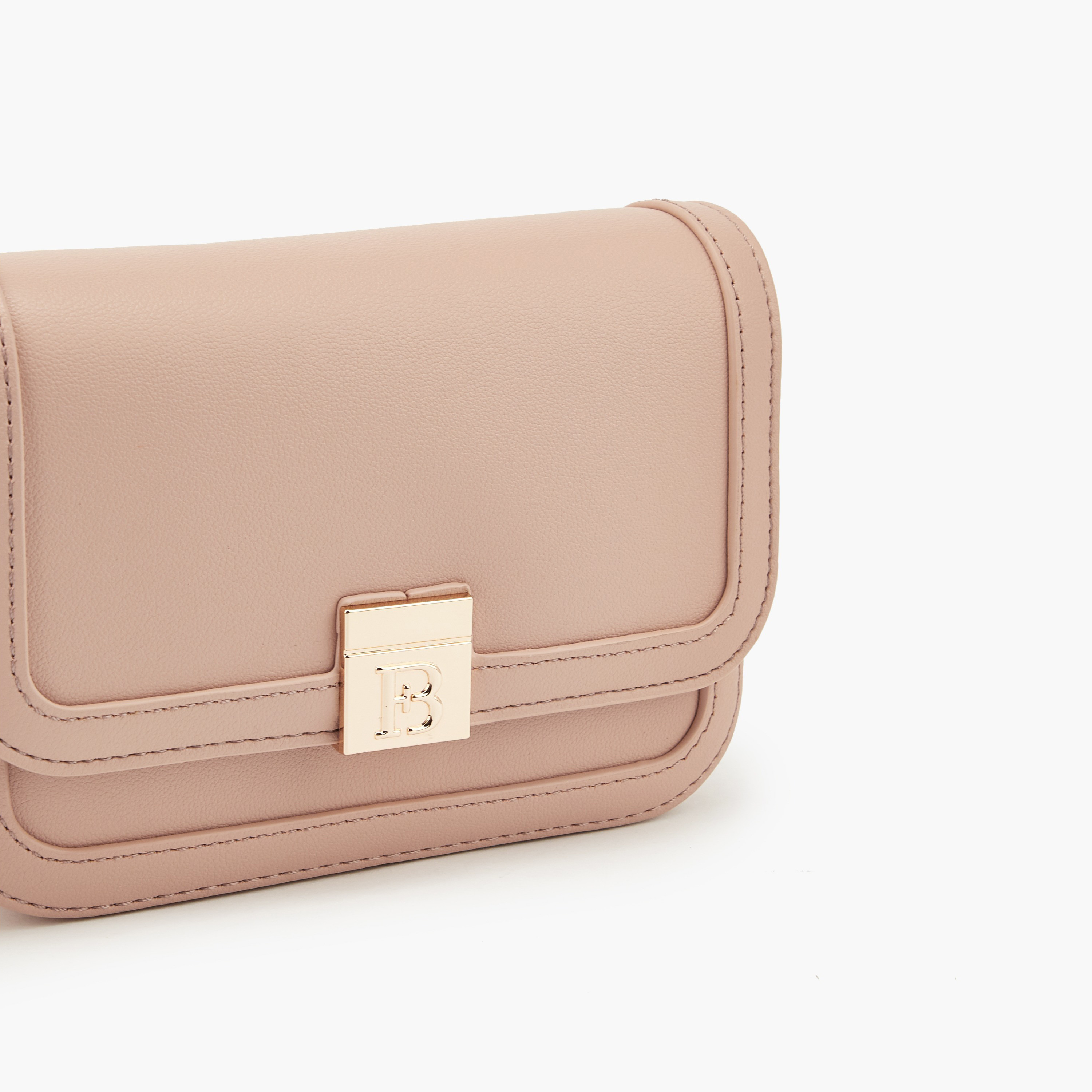 شنطة كروس بودي بلون سادة وحزام قابل للفصل من فلورا بيلا-women-bagsandwallets-handbags-image-4