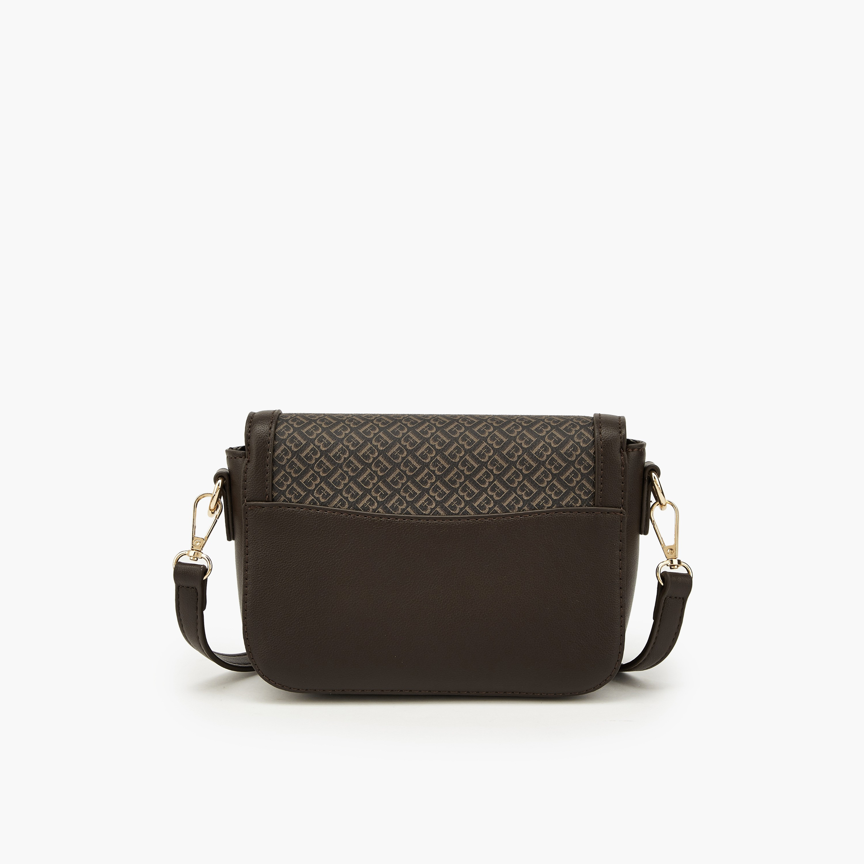 شنطة كروس بودي طبعة المونوغرام وحزام قابل للفصل من فلورا بيلا-women-bagsandwallets-handbags-image-4